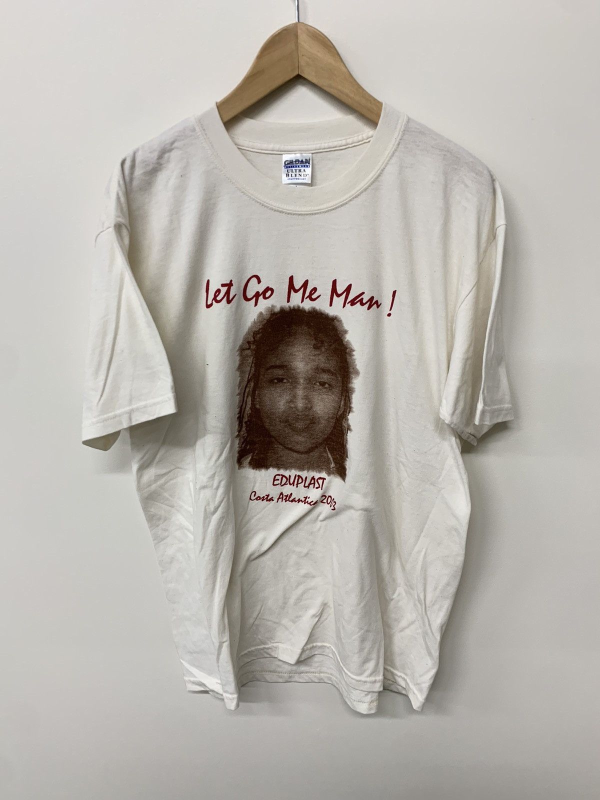Vintage Vintage Let me Go Man Free Me Tee Size US L / EU 52-54 / 3 - 2 Thumbnail