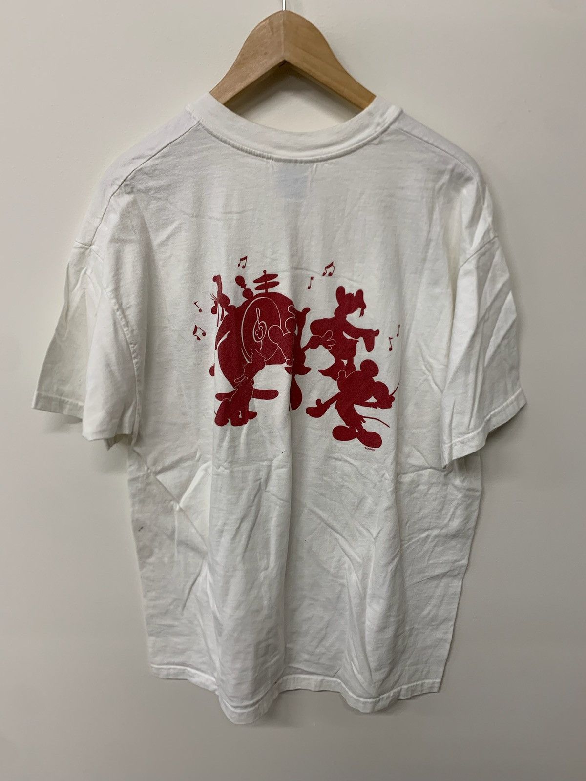 Vintage Vintage Disney 2000 Music Silhouette Tee Size US XL / EU 56 / 4 - 3 Thumbnail
