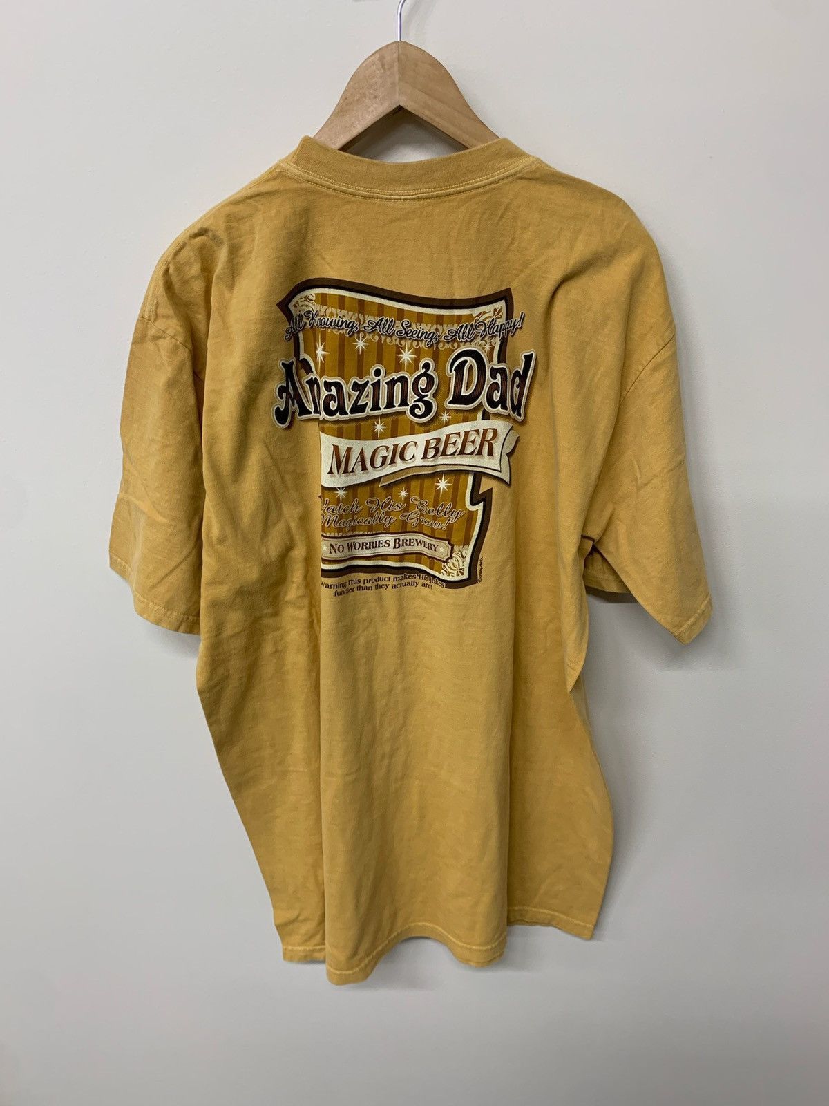 Vintage Vintage Amazing Dad Magic Beer Tee Size US XL / EU 56 / 4 - 3 Thumbnail