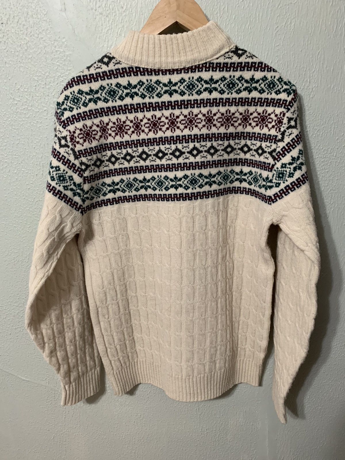 Vintage Vintage Lord Jeff Cryo Layer Mock Neck Knit Sweater Size US L / EU 52-54 / 3 - 4 Thumbnail