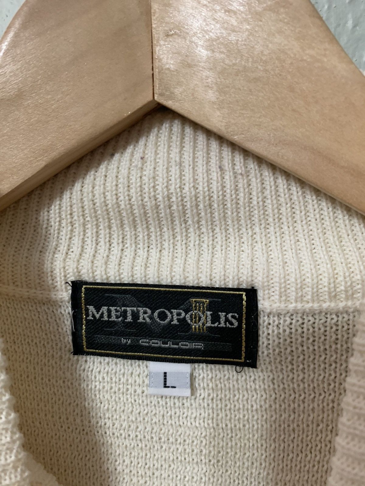 Vintage Vintage Contrast Line Knit Sweater Size US S / EU 44-46 / 1 - 3 Thumbnail