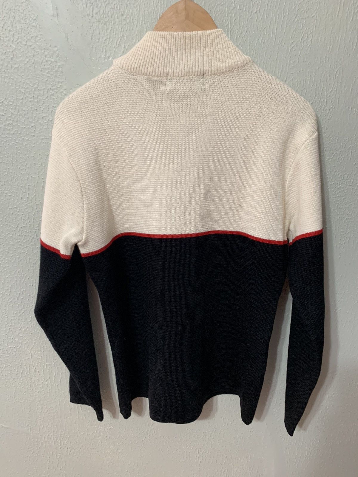 Vintage Vintage Contrast Line Knit Sweater Size US S / EU 44-46 / 1 - 2 Thumbnail