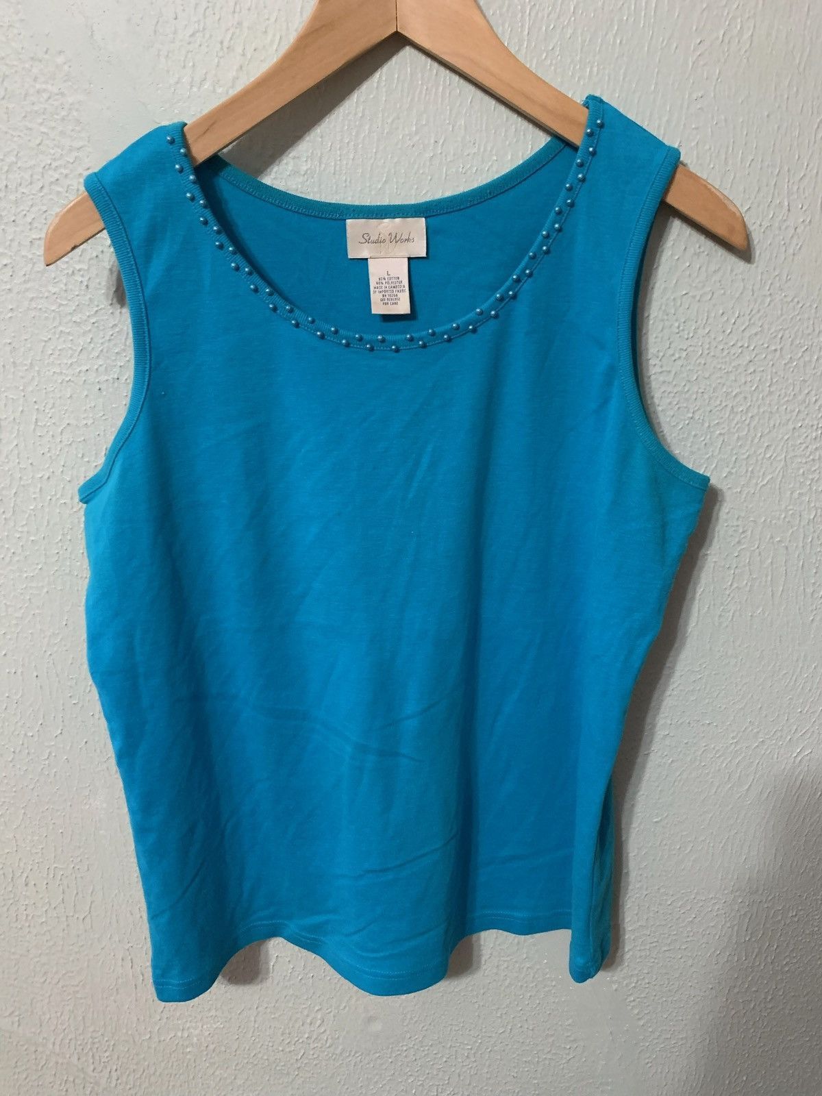Vintage Vintage Beaded Tank Top Size US S / EU 44-46 / 1 - 3 Thumbnail