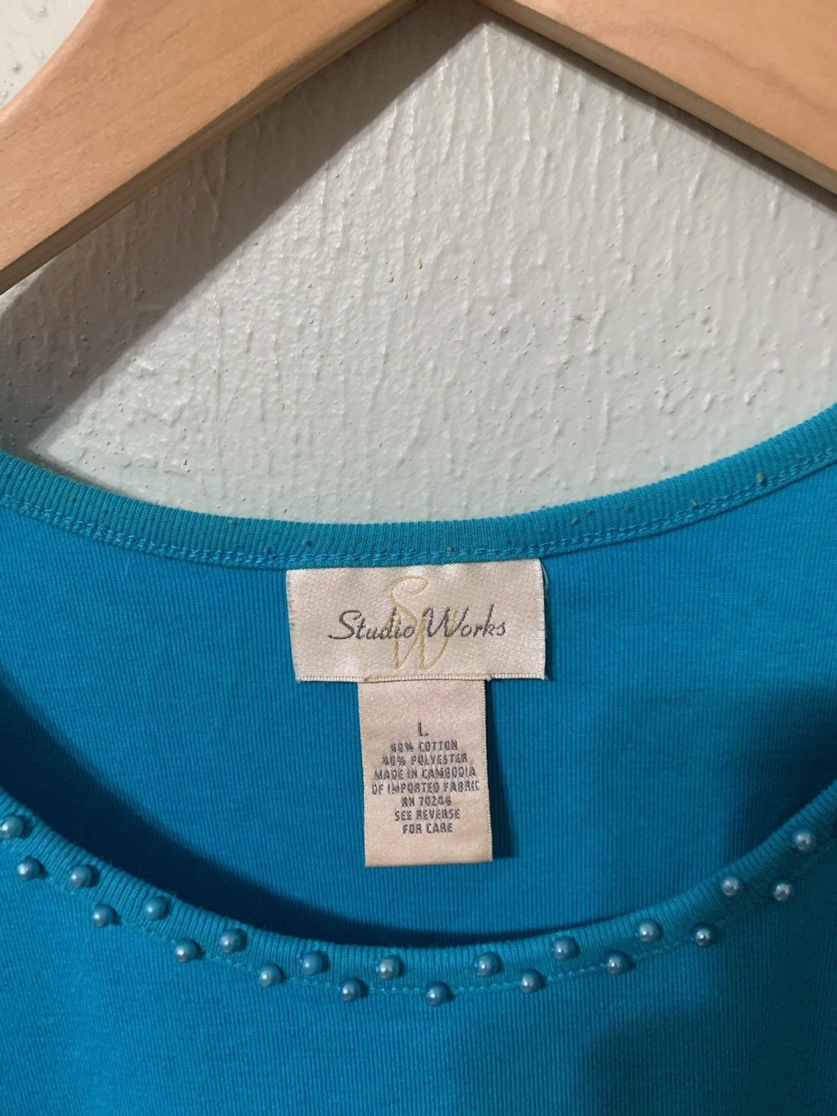 Vintage Vintage Beaded Tank Top Size US S / EU 44-46 / 1 - 2 Thumbnail