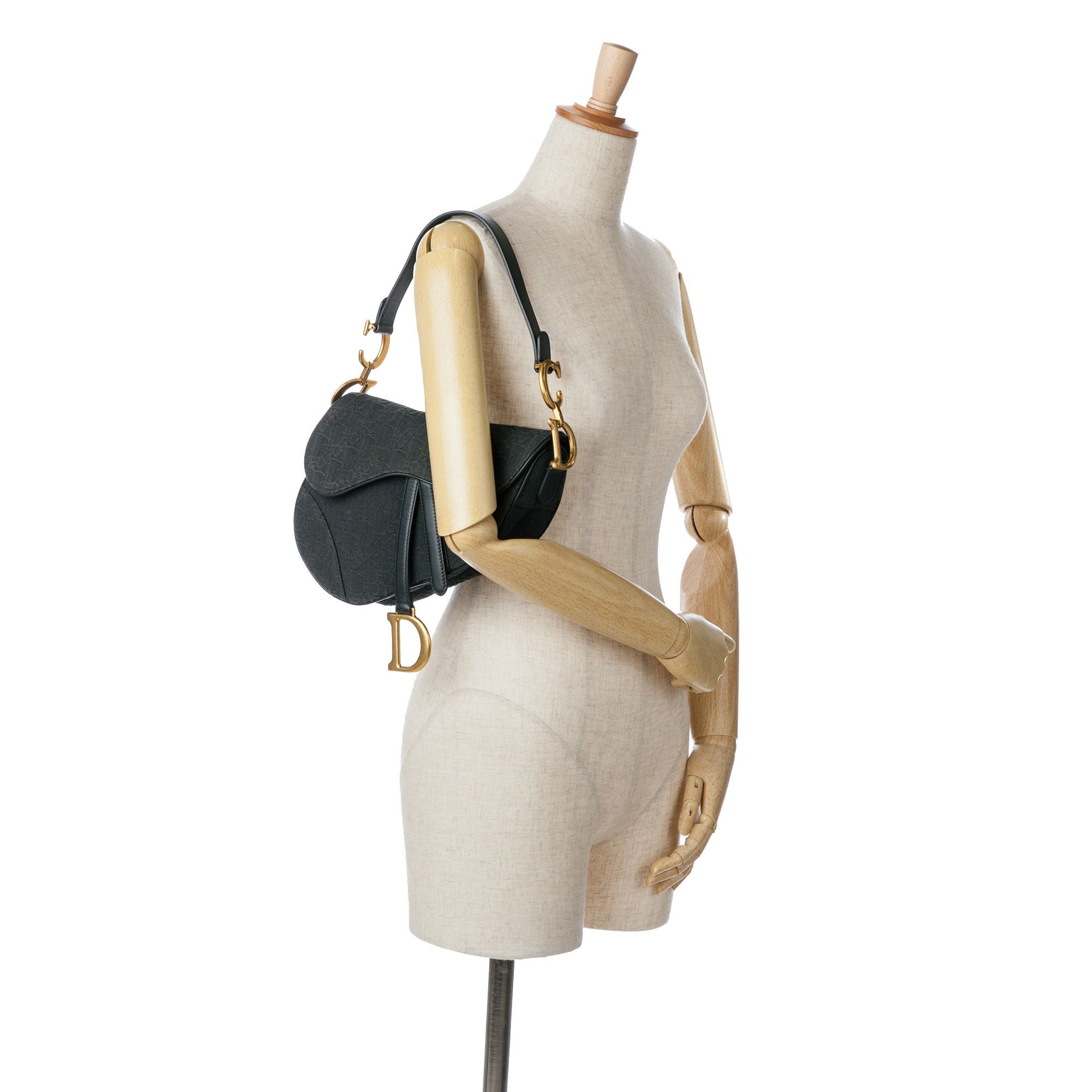 Dior Dior Medium Oblique Canvas Saddle Size ONE SIZE - 12 Thumbnail