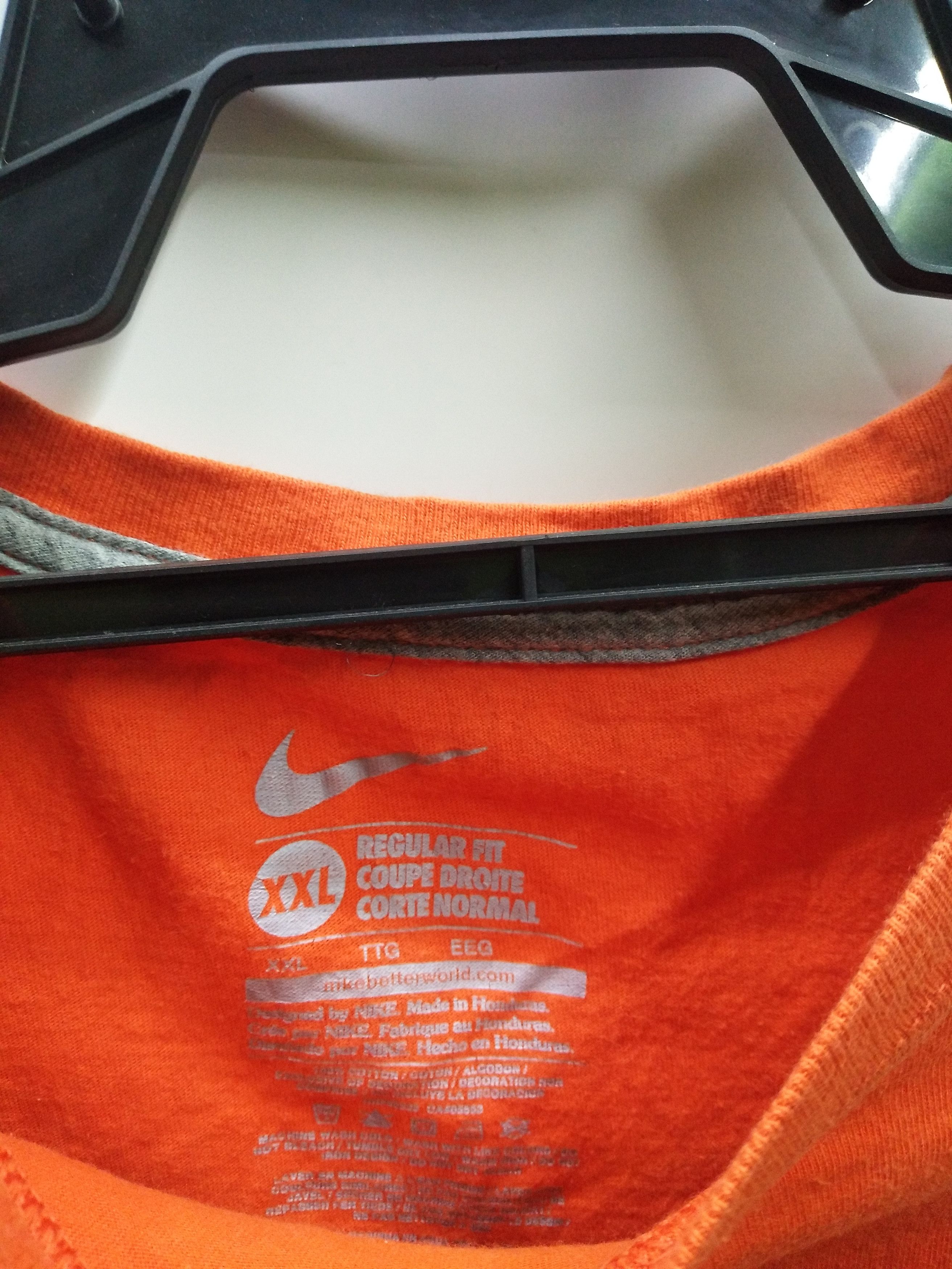 Nike 🔥 Vintage NIKE big logo swoosh t shirt Size US XL / EU 56 / 4 - 3 Thumbnail