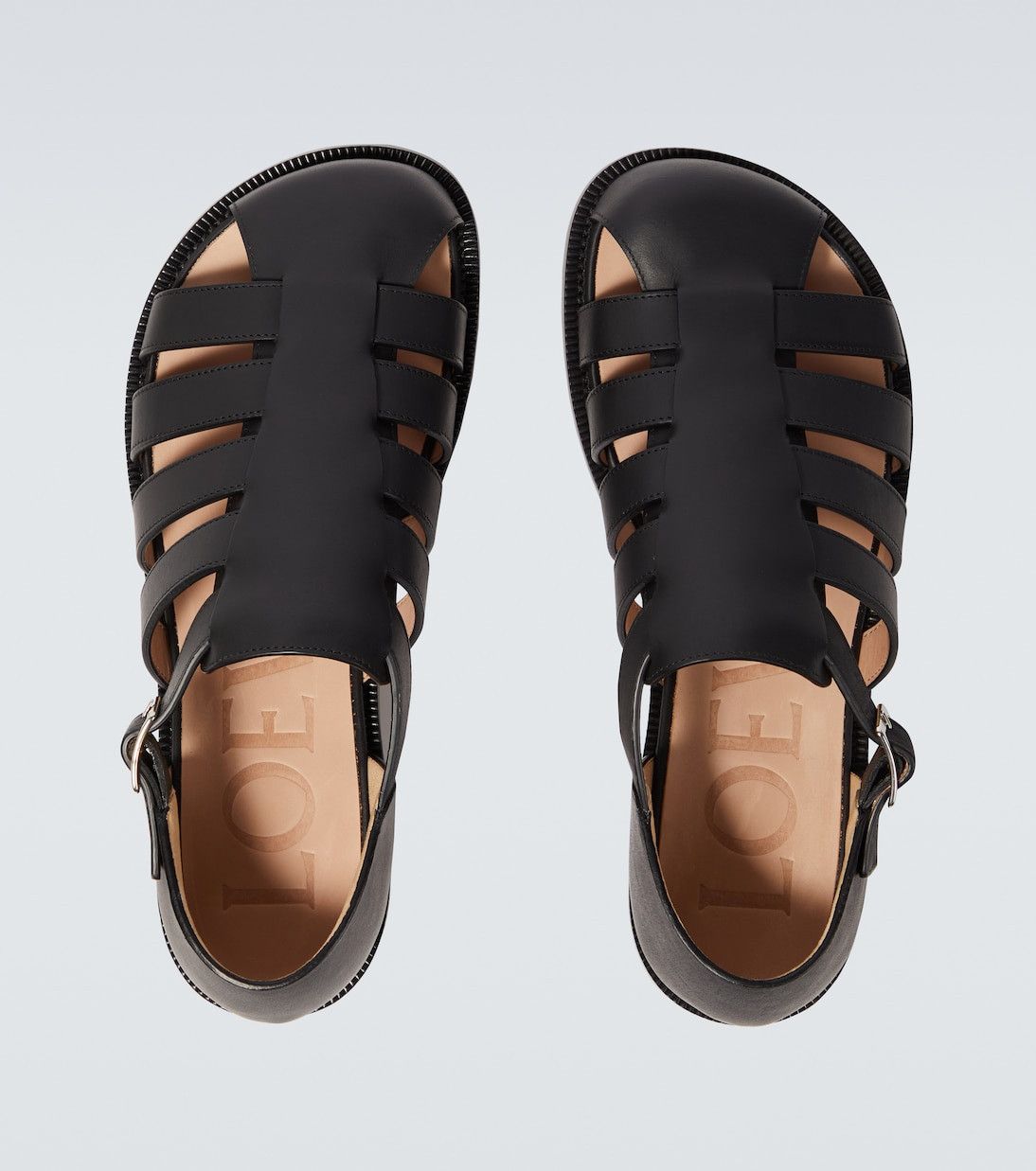 Loewe Campo Leather Fisherman Sandals Size US 9 / EU 42 - 2 Thumbnail