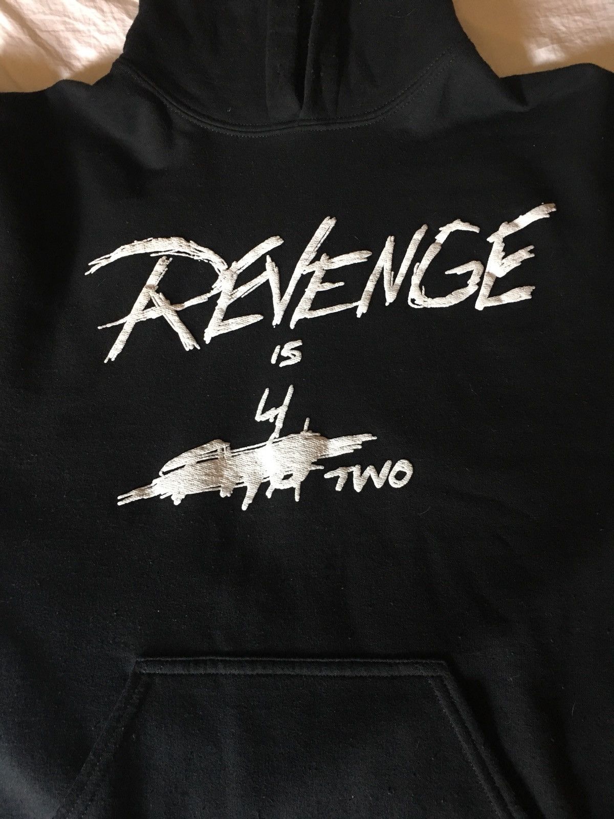 Revenge Revenge Is 4 Two Black Hoodie Grailed