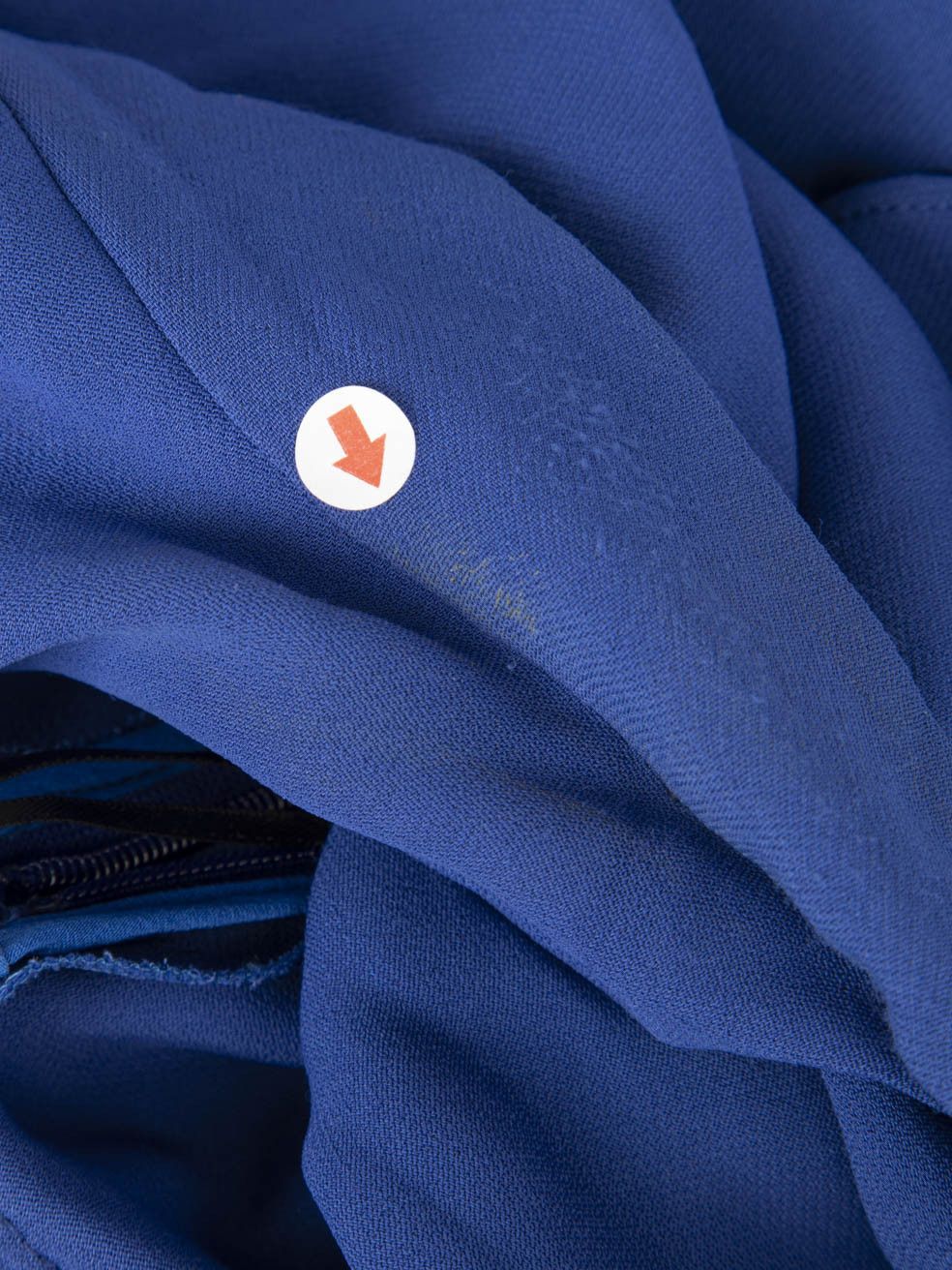 Emilio Pucci Blue Ruffle Neck Tie Dress Size XS / US 0-2 / IT 36-38 - 6 Thumbnail
