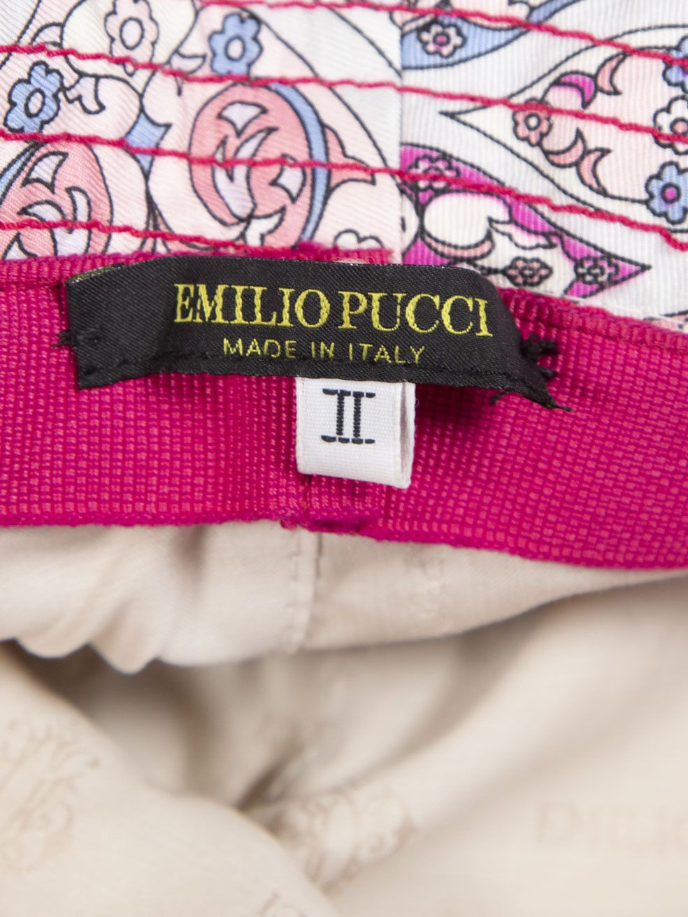 Emilio Pucci Abstract Print Bucket Hat Size ONE SIZE - 10 Thumbnail
