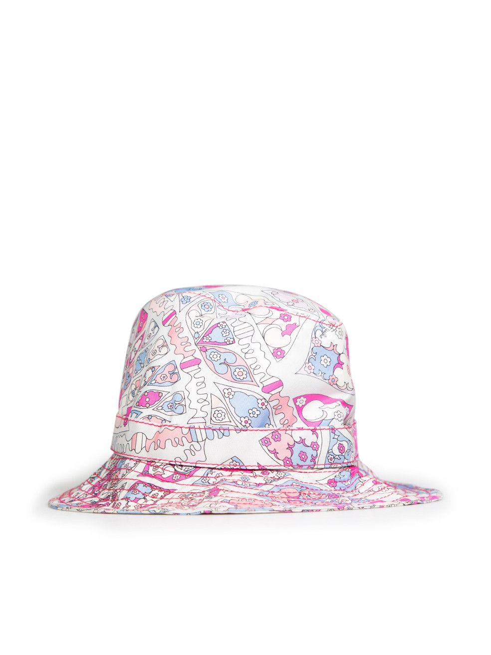 Emilio Pucci Abstract Print Bucket Hat Size ONE SIZE - 3 Thumbnail
