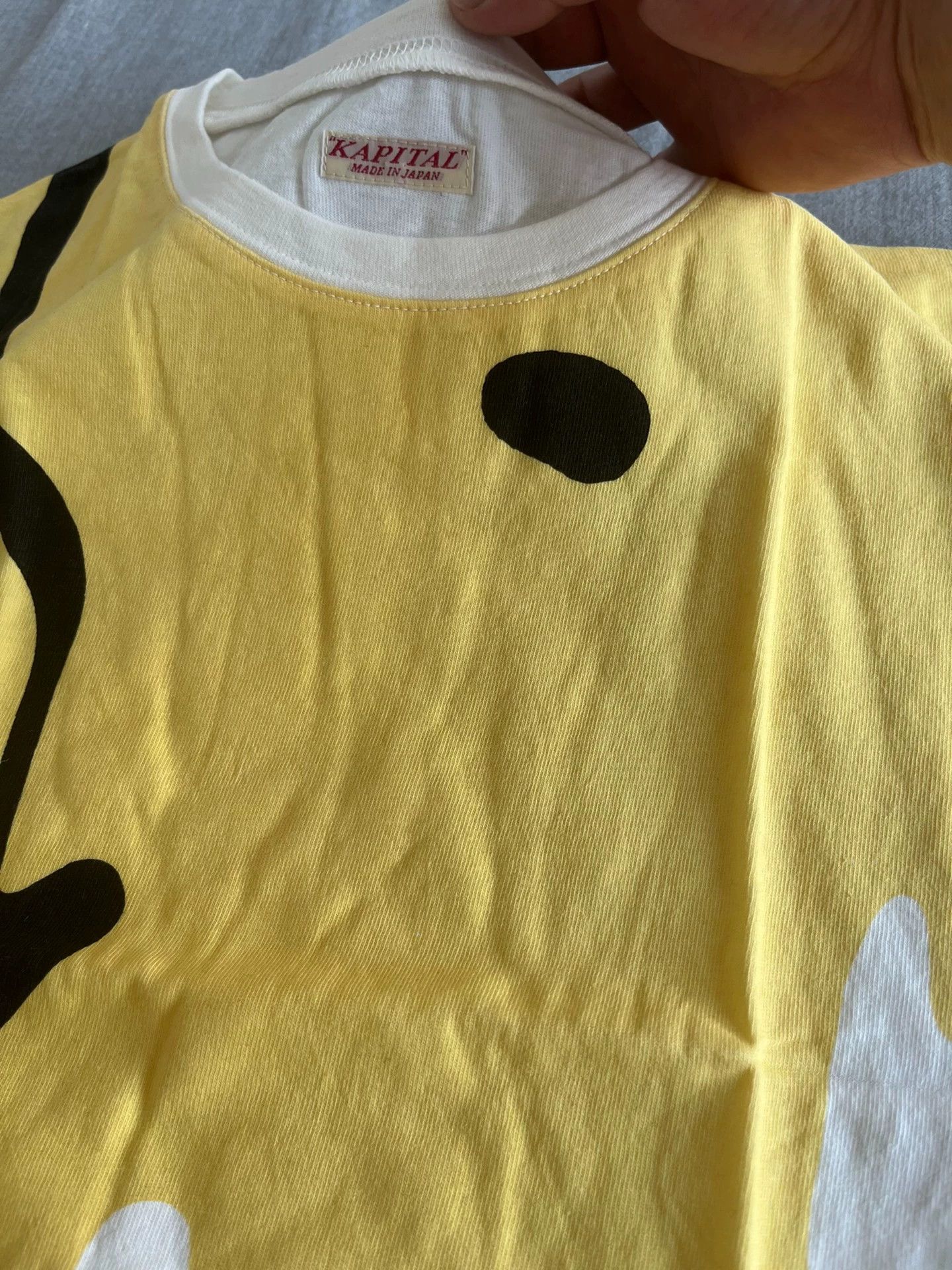 Kapital KAPITAL Dissolved Ice Cream smiley short sleeve T-shirt Size US XS / EU 42 / 0 - 3 Thumbnail