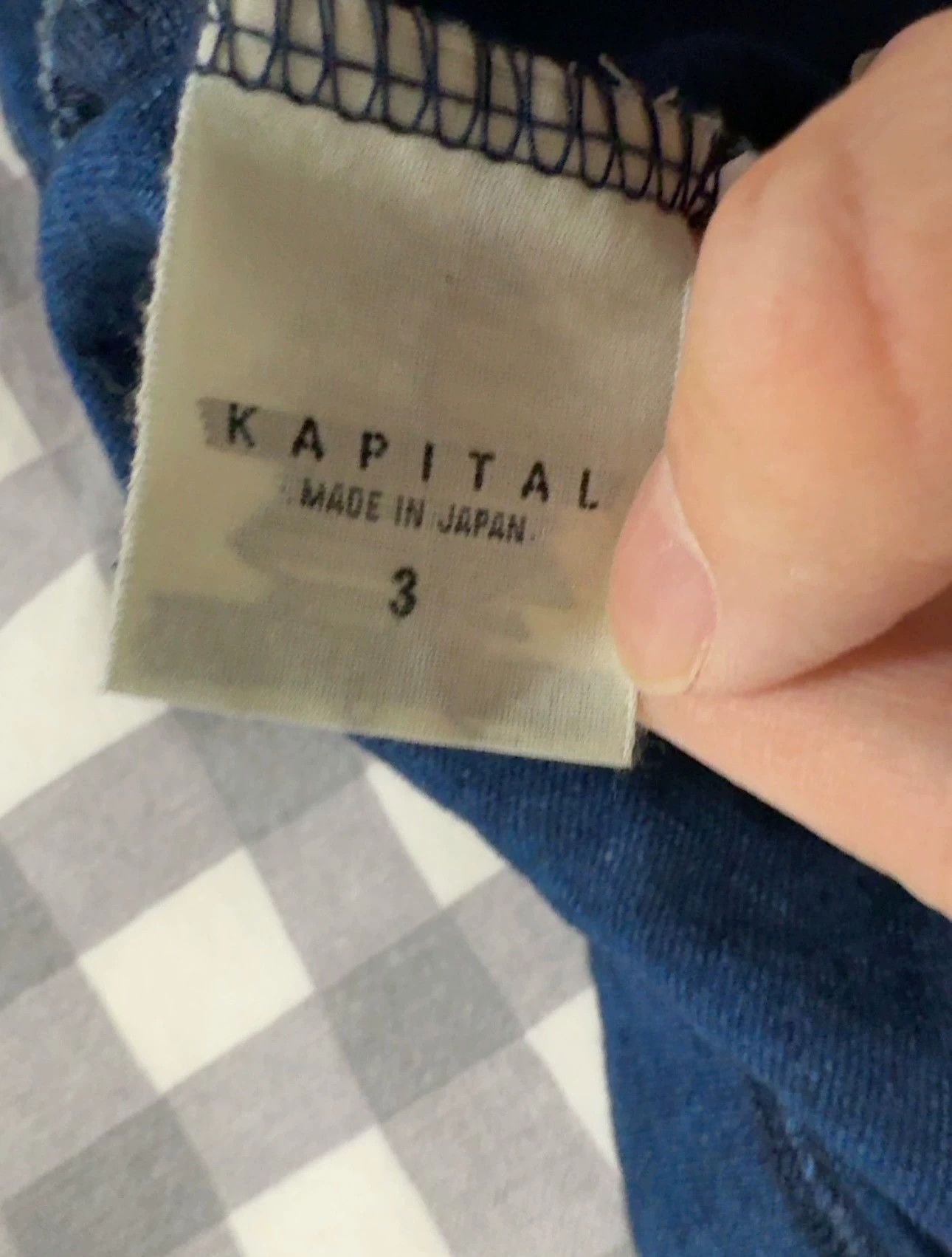 Kapital kapital blue dyed smiley short sleeve Size US L / EU 52-54 / 3 - 2 Thumbnail