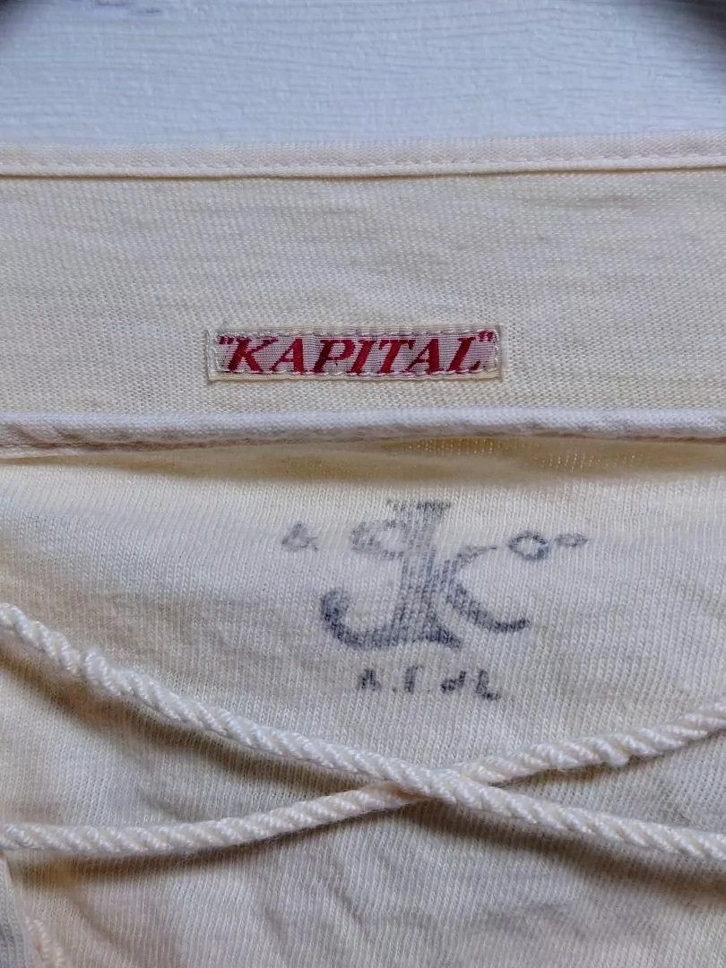 Kapital Kapital Navy long sleeve T-shirt Size US S / EU 44-46 / 1 - 3 Thumbnail