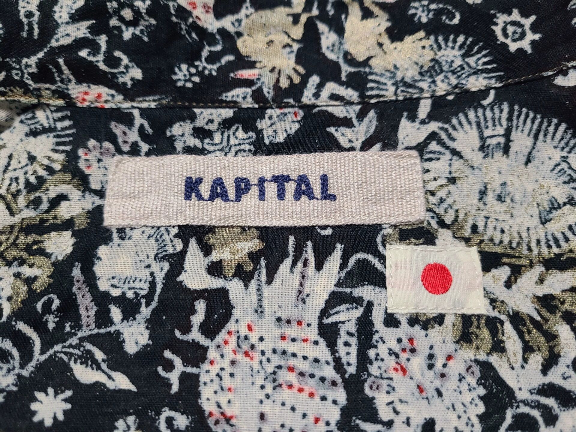Kapital Kapital early gilt printed short-sleeved T-shirt Size US L / EU 52-54 / 3 - 2 Thumbnail