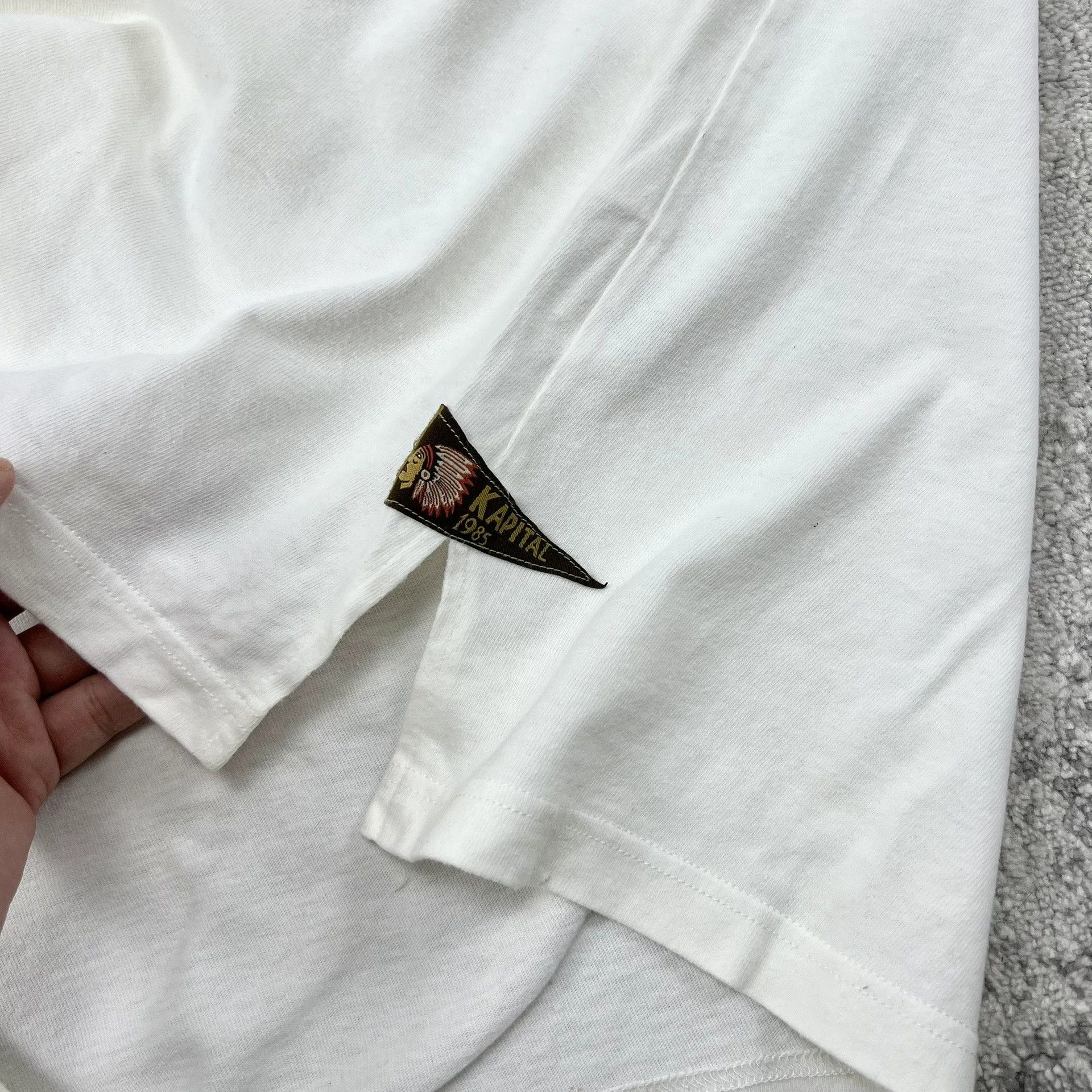 Kapital kapital Hirata and Hiro Three Flags short-sleeved T-shirt Size US XXL / EU 58 / 5 - 3 Thumbnail