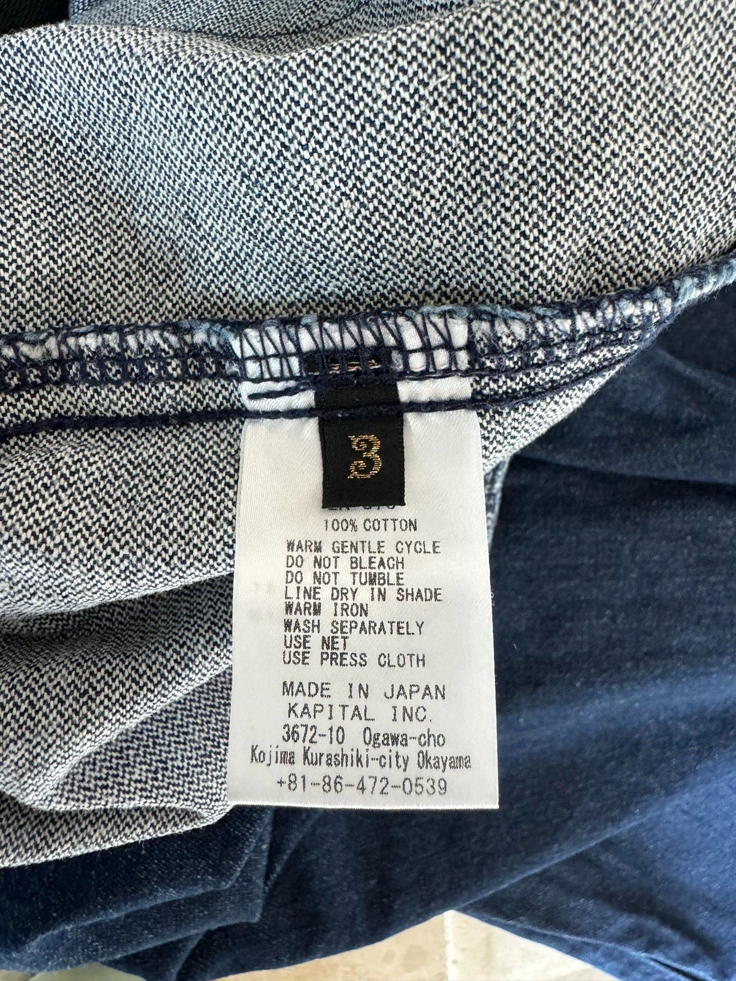 Kapital Kapital Velcro Jeans Turtle Size US 34 / EU 50 - 3 Thumbnail