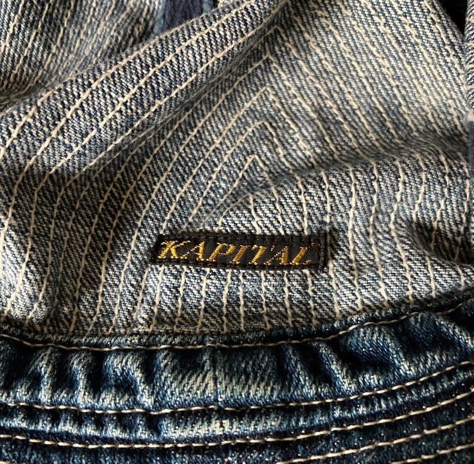 Kapital kapital blue dyed cowboy hat Size ONE SIZE - 6 Thumbnail
