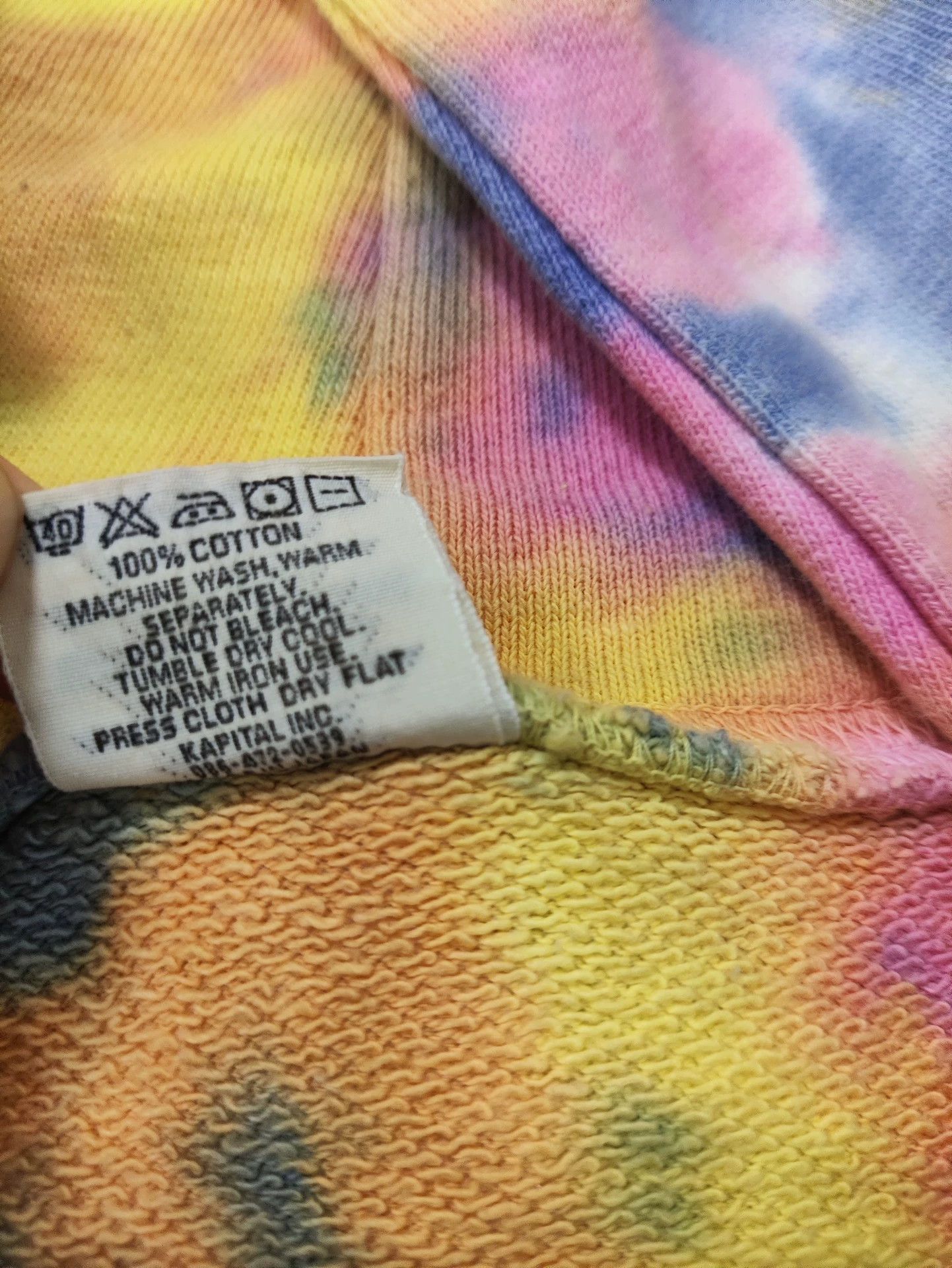 Kapital Kapital Heavy cotton tie-dye SURF hoodie Size US M / EU 48-50 / 2 - 6 Thumbnail