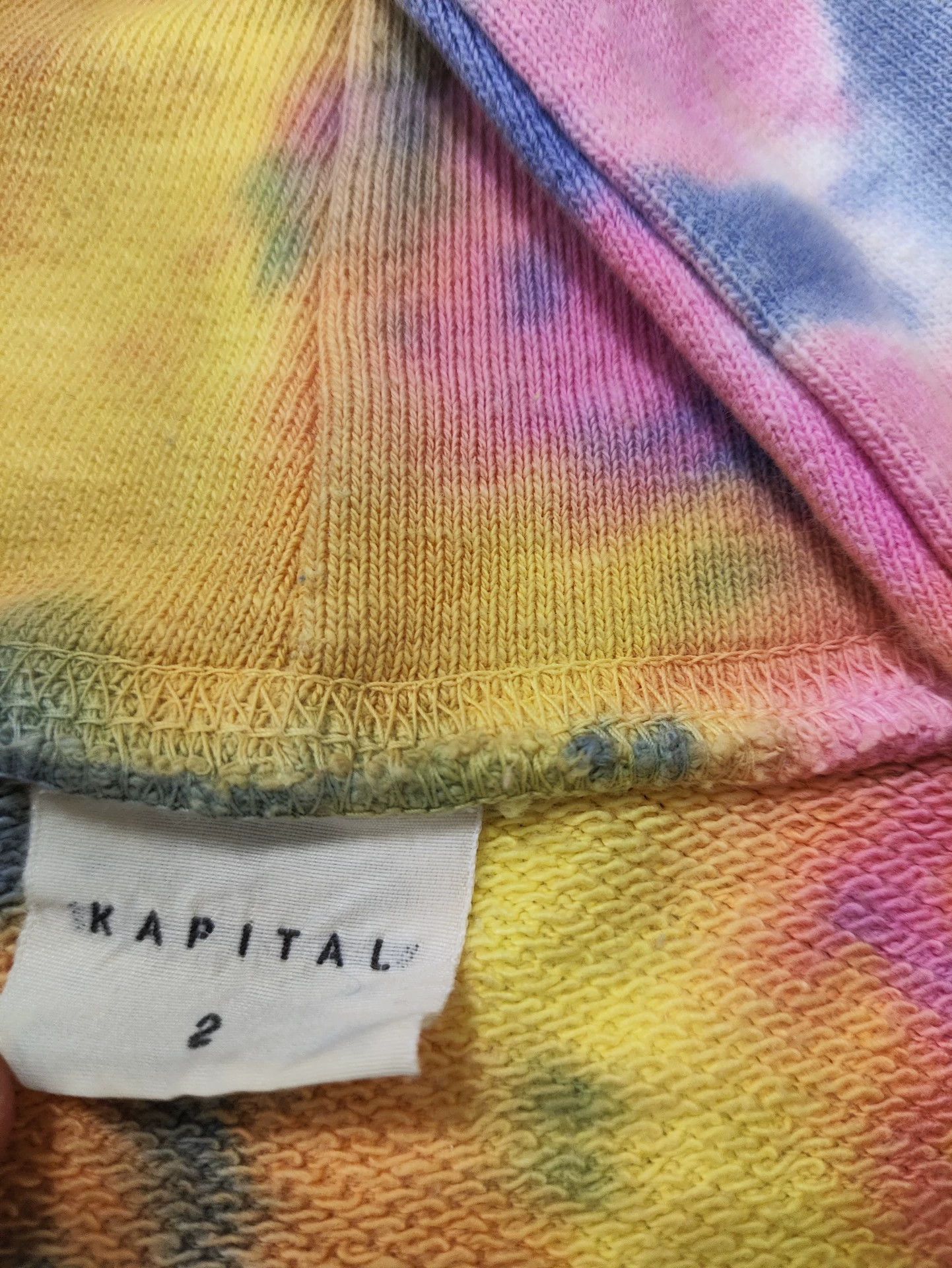 Kapital Kapital Heavy cotton tie-dye SURF hoodie Size US M / EU 48-50 / 2 - 5 Thumbnail