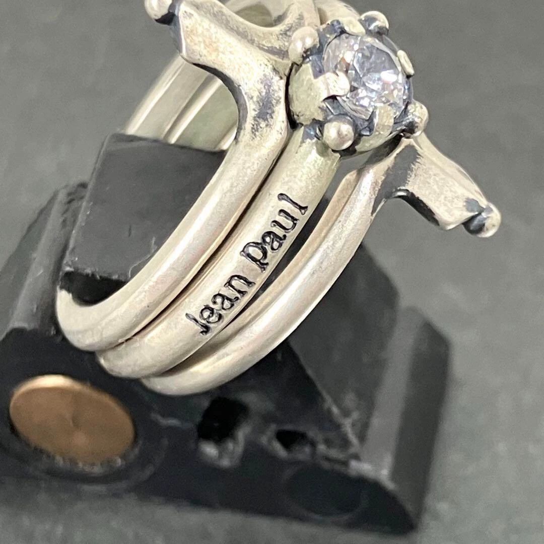 Jean Paul Gaultier Jean Paul Gaultier Triple ring Size ONE SIZE - 6 Thumbnail
