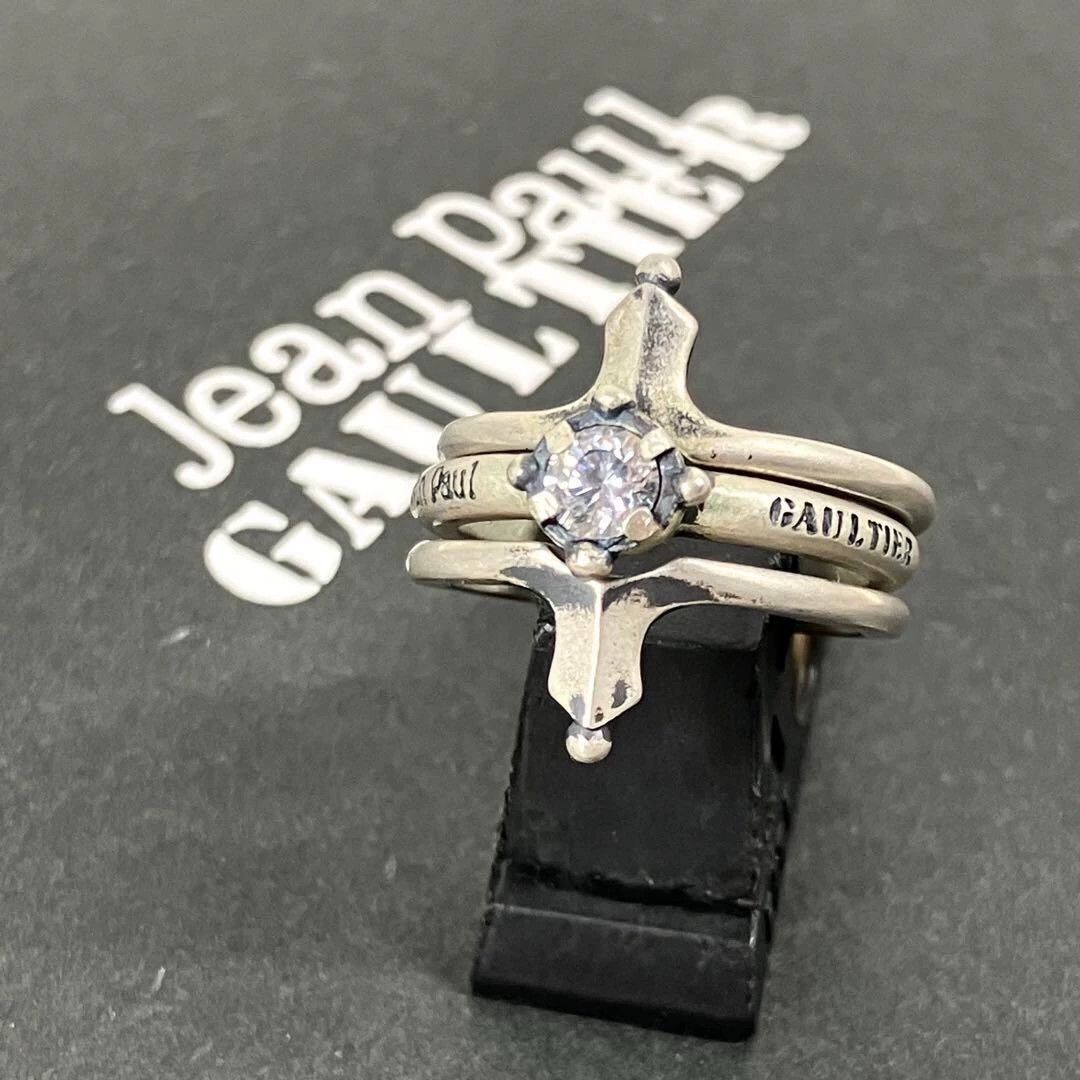 Jean Paul Gaultier Jean Paul Gaultier Triple ring Size ONE SIZE - 9 Thumbnail