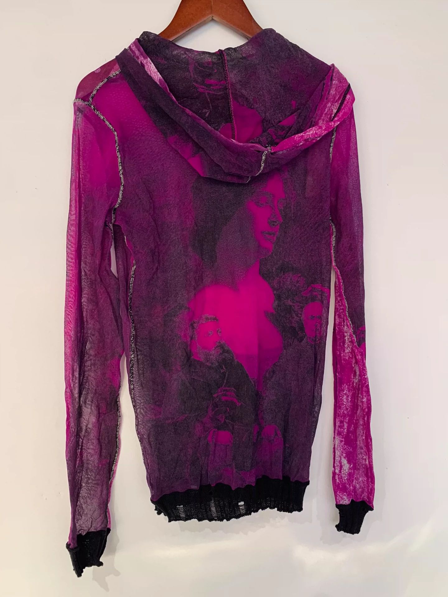 Jean Paul Gaultier Jean Paul Gaultier Psychedelic portrait long-sleeved shirt Size US L / EU 52-54 / 3 - 2 Thumbnail