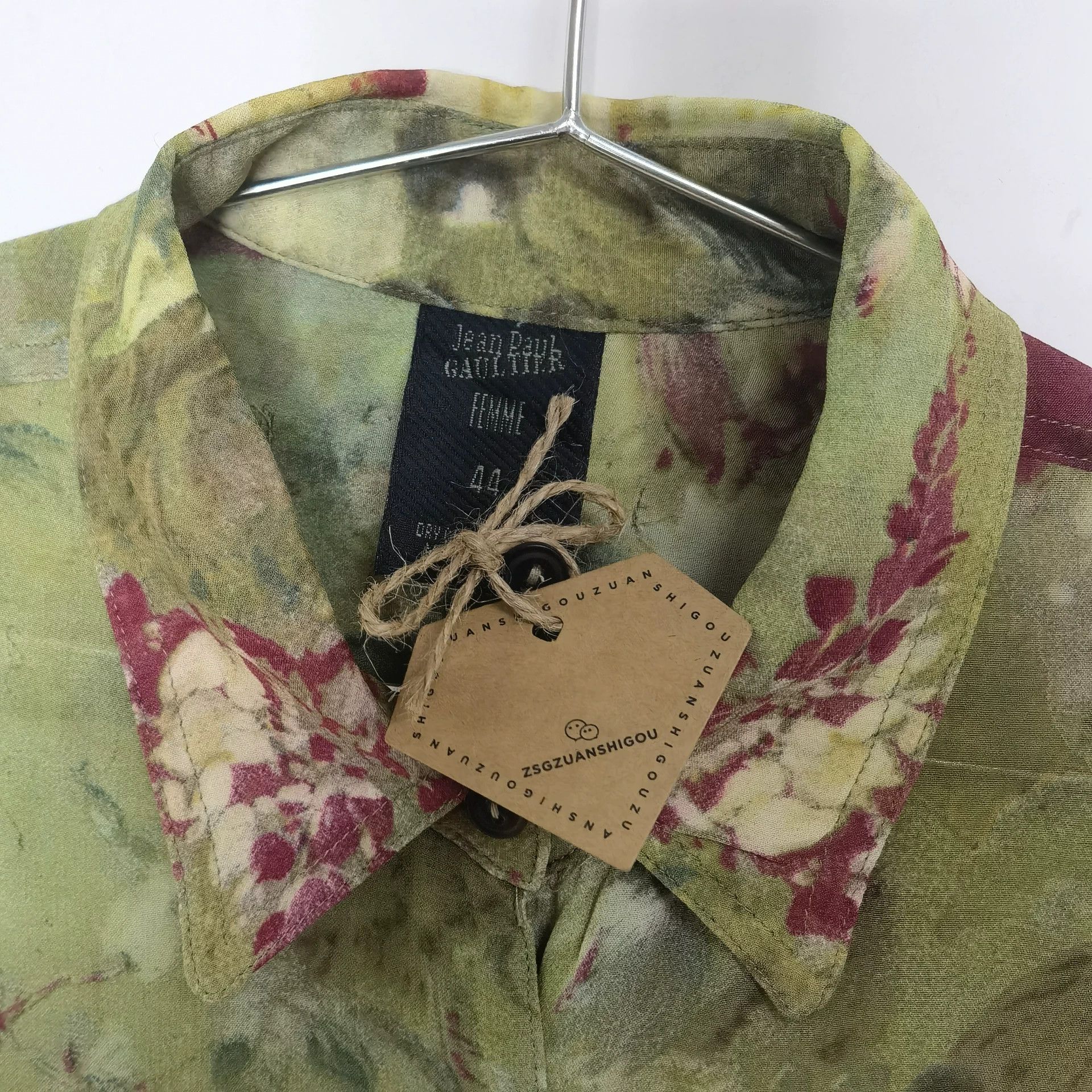 Jean Paul Gaultier Jean Paul Gaultier Silk shirt Size US XXL / EU 58 / 5 - 7 Thumbnail