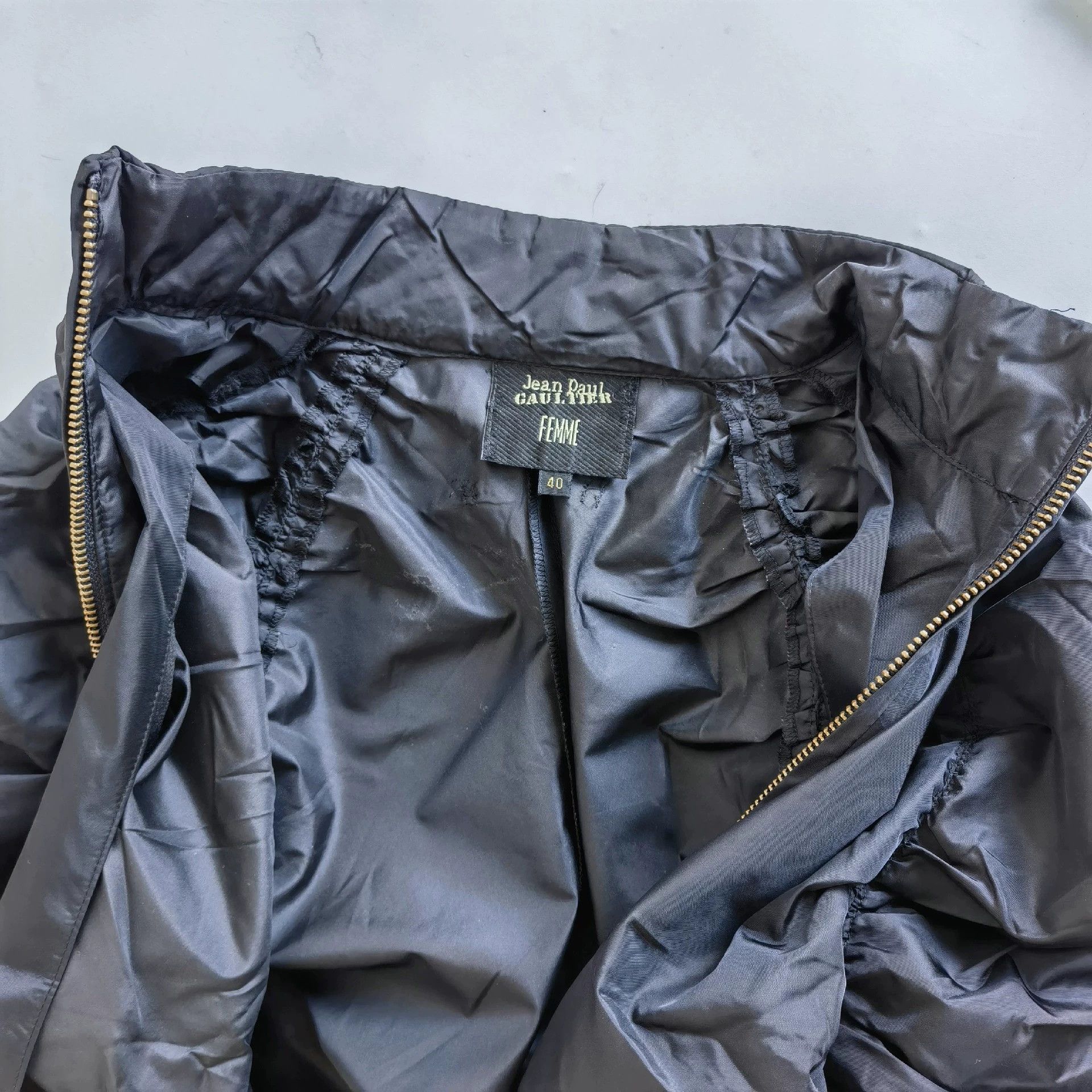 Jean Paul Gaultier Jean Paul Gaultier Motorcycle wind nylon jacket Size US L / EU 52-54 / 3 - 7 Thumbnail