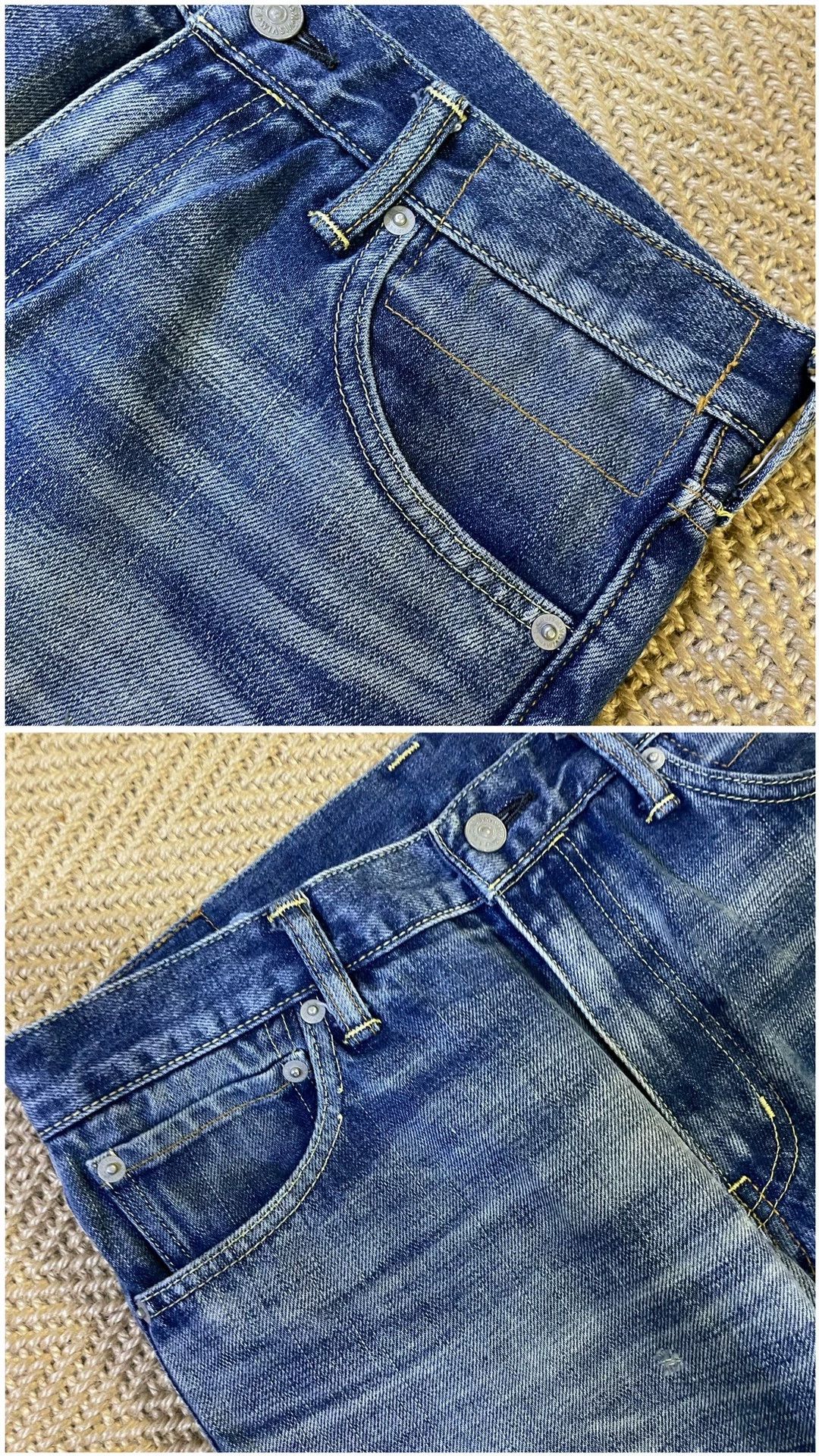 Visvim Visvim 03D10 Gubu destroys washed jeans. Size US 32 / EU 48 - 3 Thumbnail