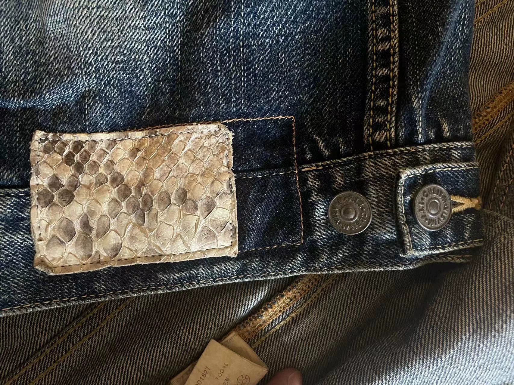Visvim Visvim 101 snakeskin label 11AW Size US M / EU 48-50 / 2 - 3 Thumbnail