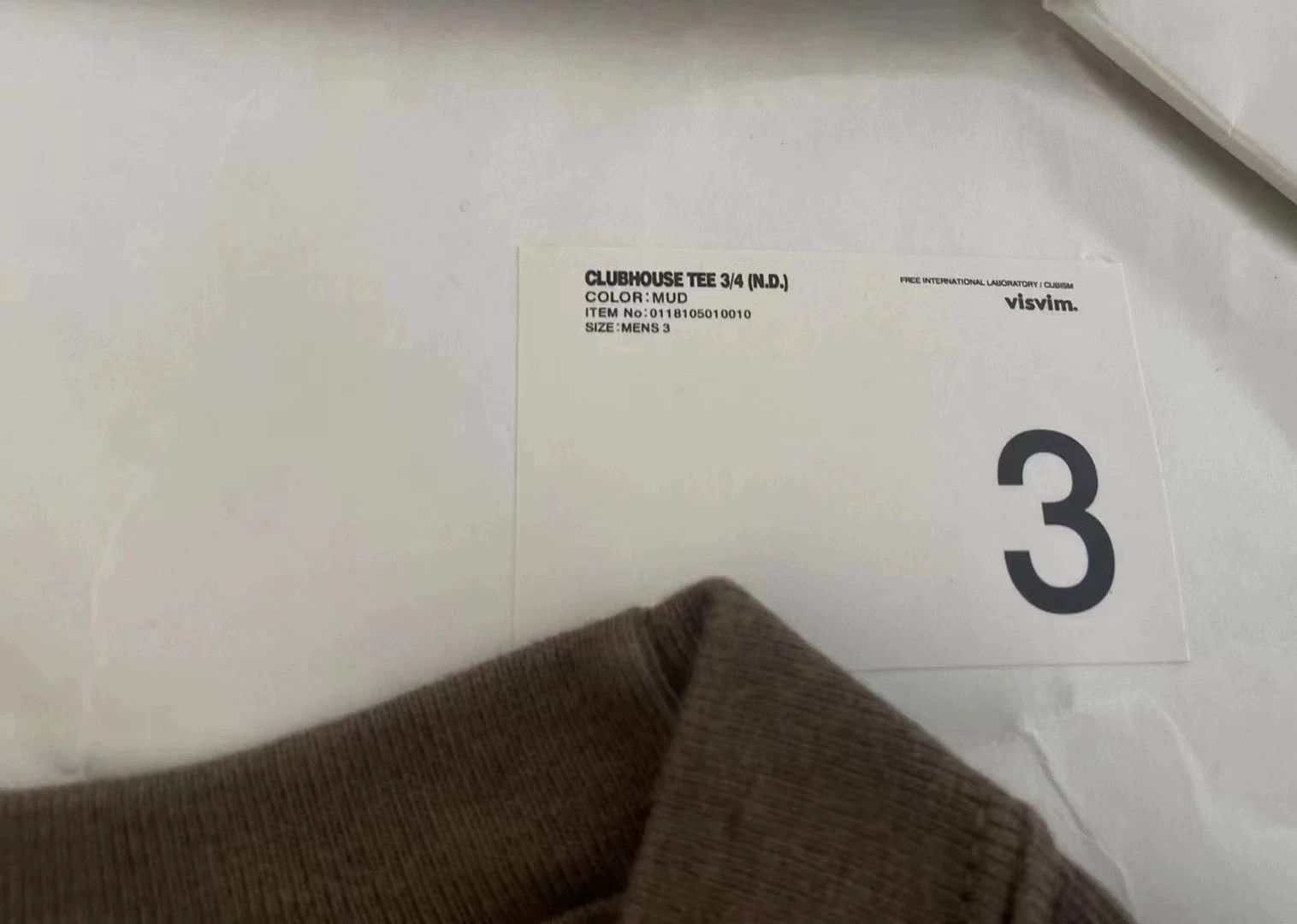 Visvim Visvim CLUBHOUSE TEE 3/4 N.D Size US L / EU 52-54 / 3 - 3 Thumbnail