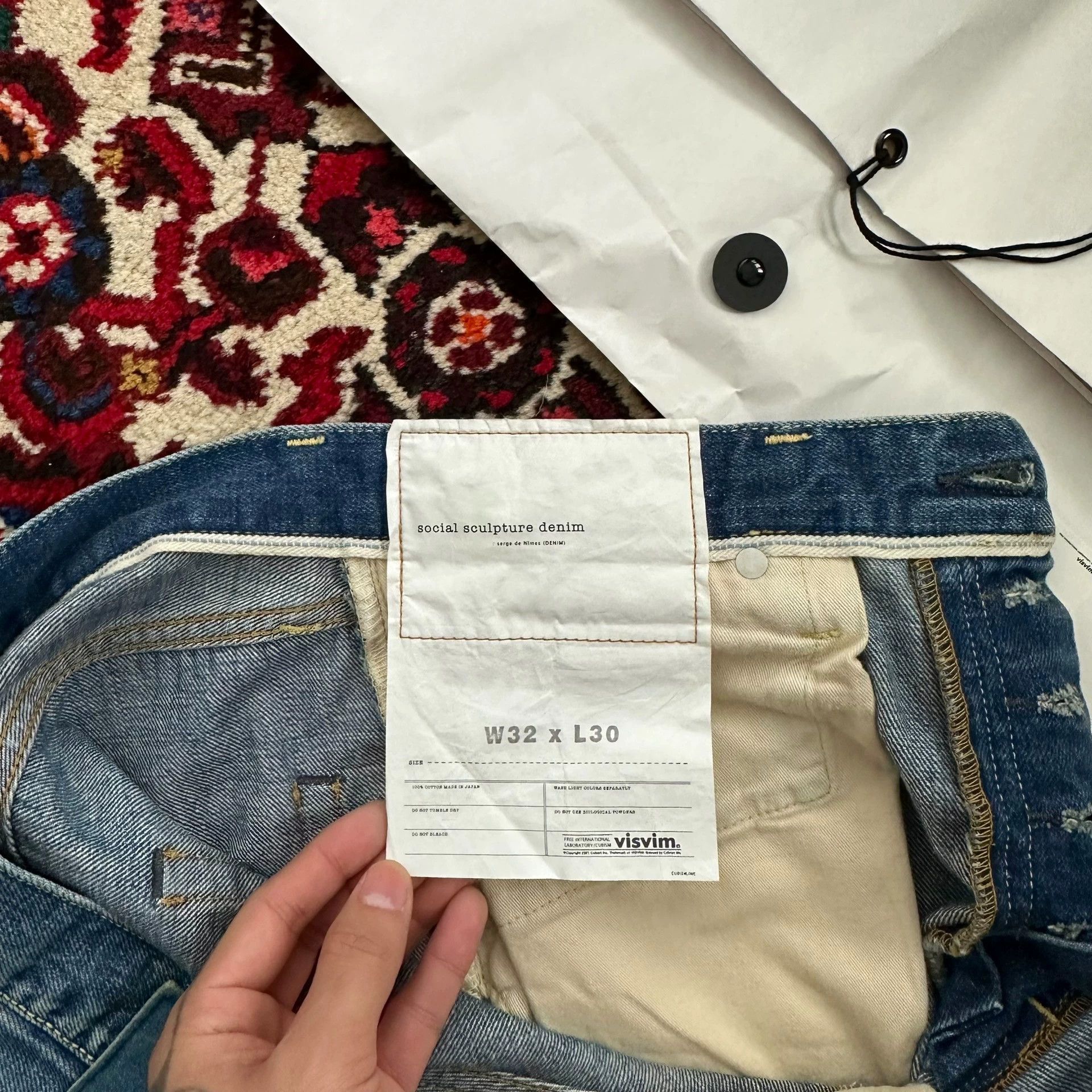 Visvim Visvim 15aw 01.2D10 jeans Size US 32 / EU 48 - 8 Thumbnail