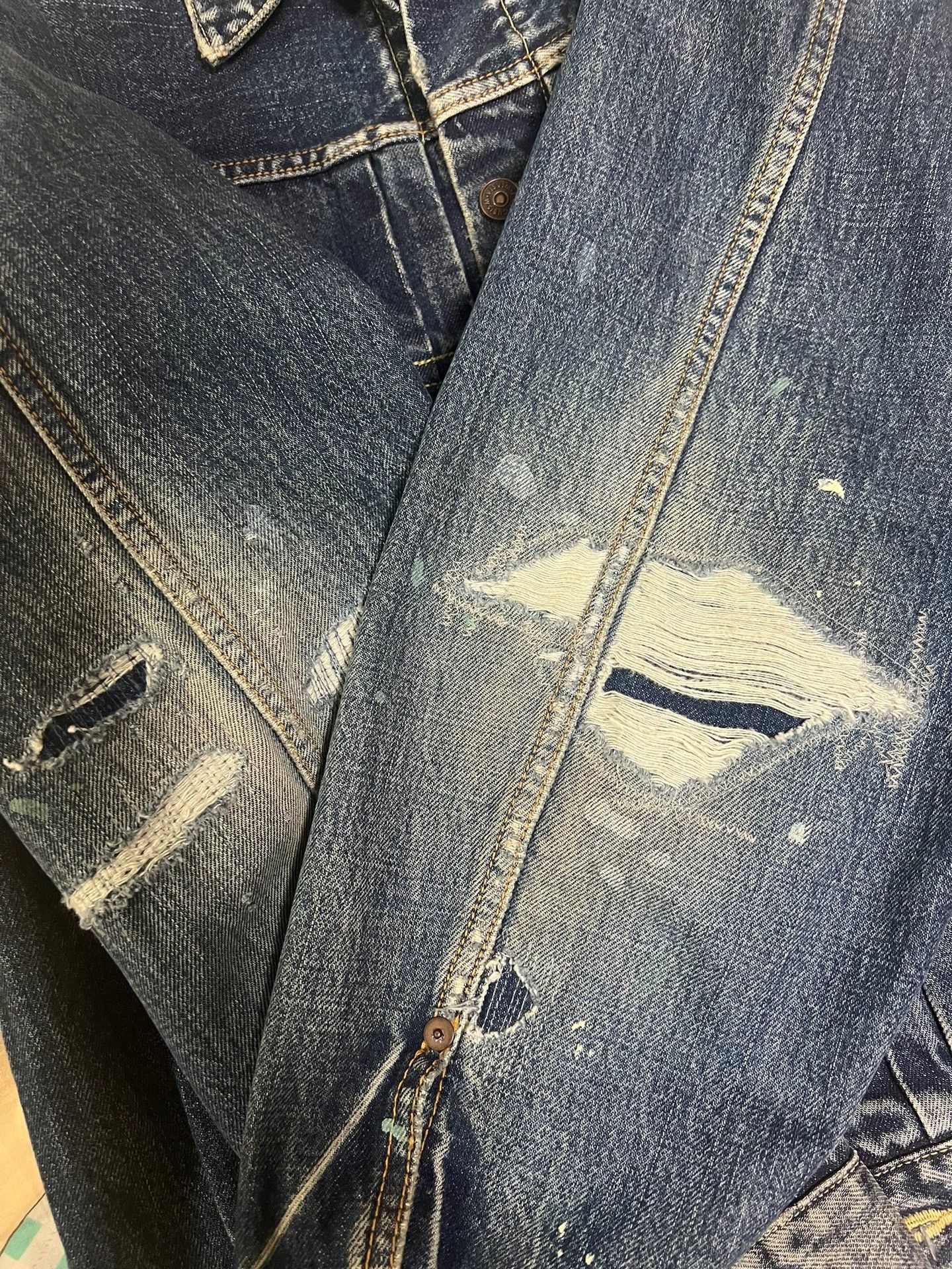 Visvim Visvim 21ss 101xx d1006 jkt DMGD Size US M / EU 48-50 / 2 - 3 Thumbnail