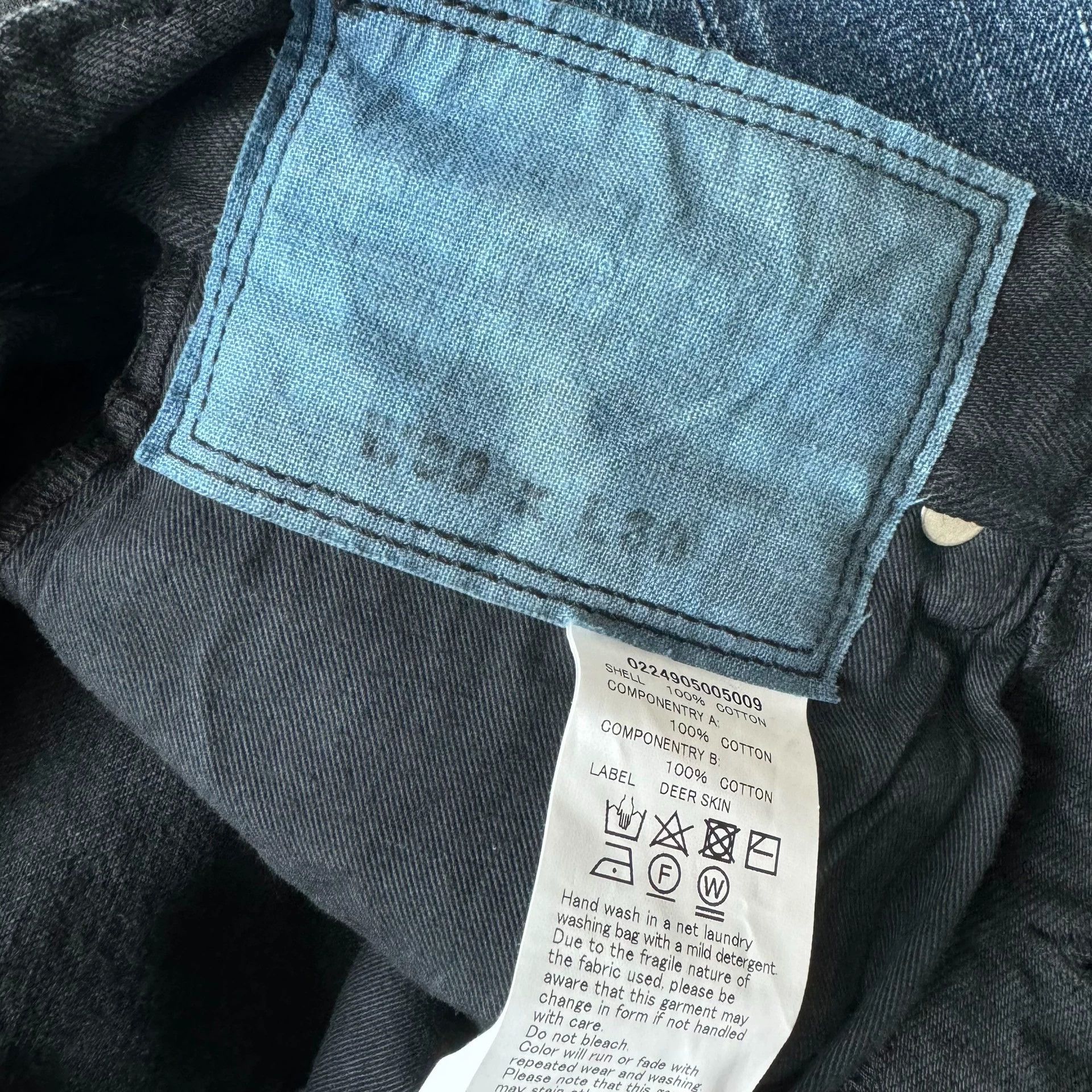 Visvim Visvim 24SS ICT SOCIAL SCULPTURE 01 CMYK BLK DMGD | Grailed