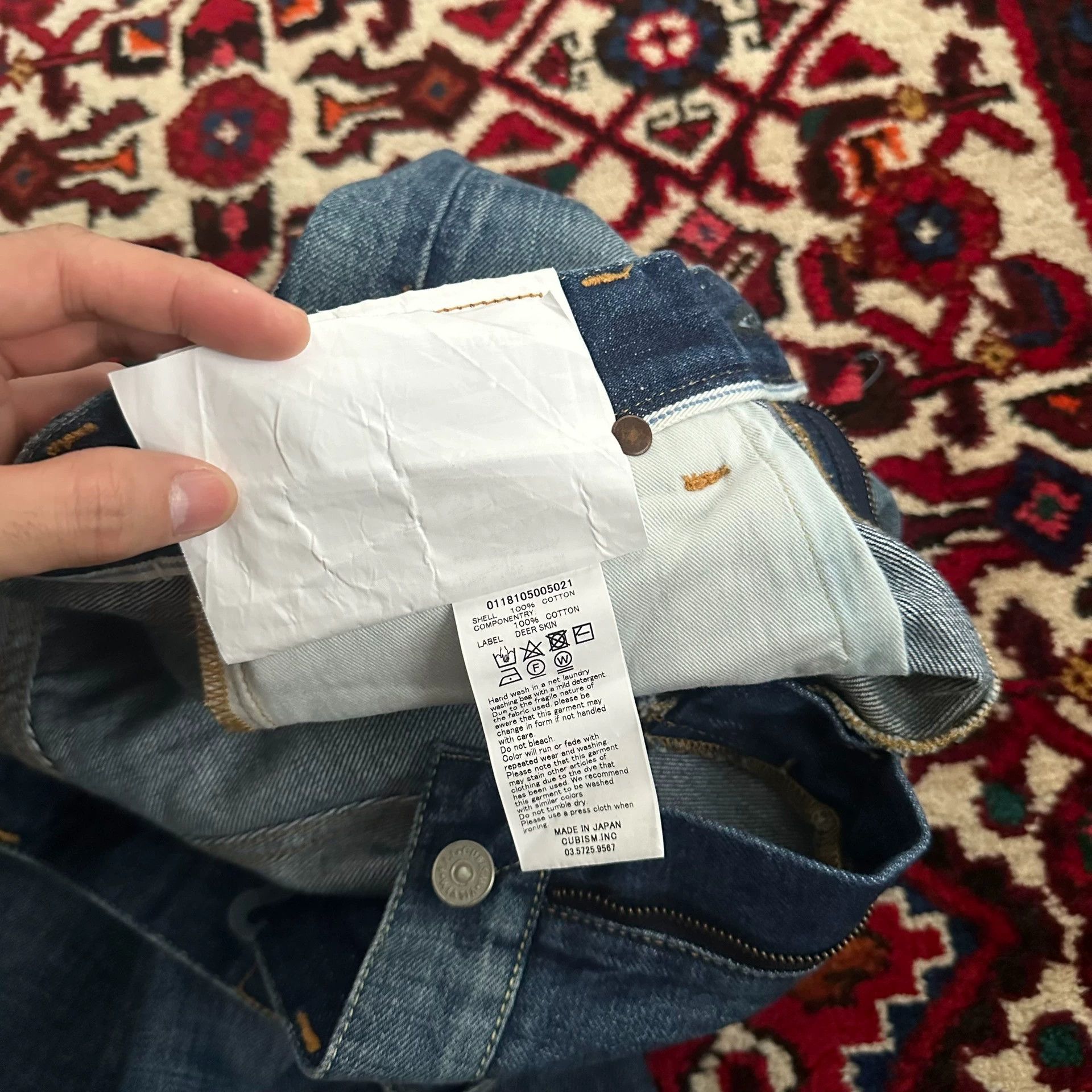 Visvim Visvim 18ss 03d12 washed jeans Size US 32 / EU 48 - 8 Thumbnail