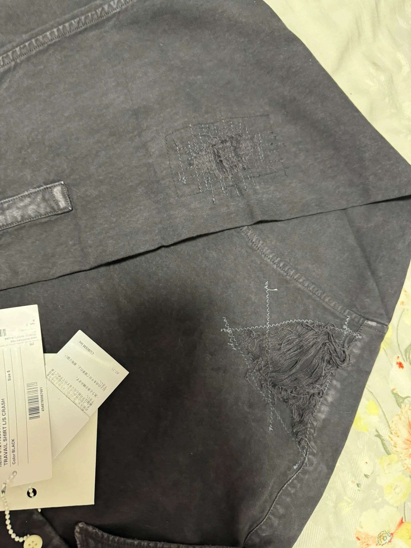 Visvim Visvim 21ss TRAVAIL washed and damaged shirts and jackets. Size US XXL / EU 58 / 5 - 7 Thumbnail