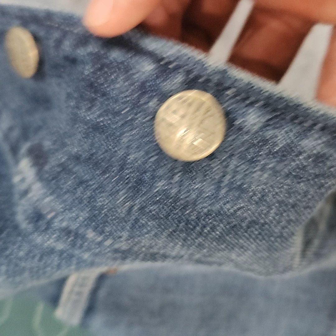 Visvim Visvim 17SS Coverall washed and spliced denim jacket Size US L / EU 52-54 / 3 - 6 Thumbnail