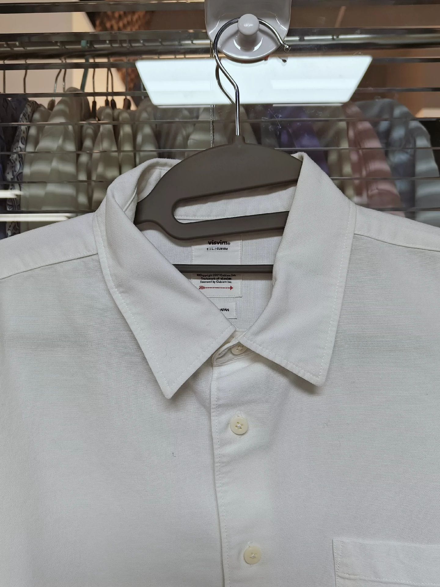 Visvim VISVIM Drop Oxford cotton shirt Size US M / EU 48-50 / 2 - 3 Thumbnail