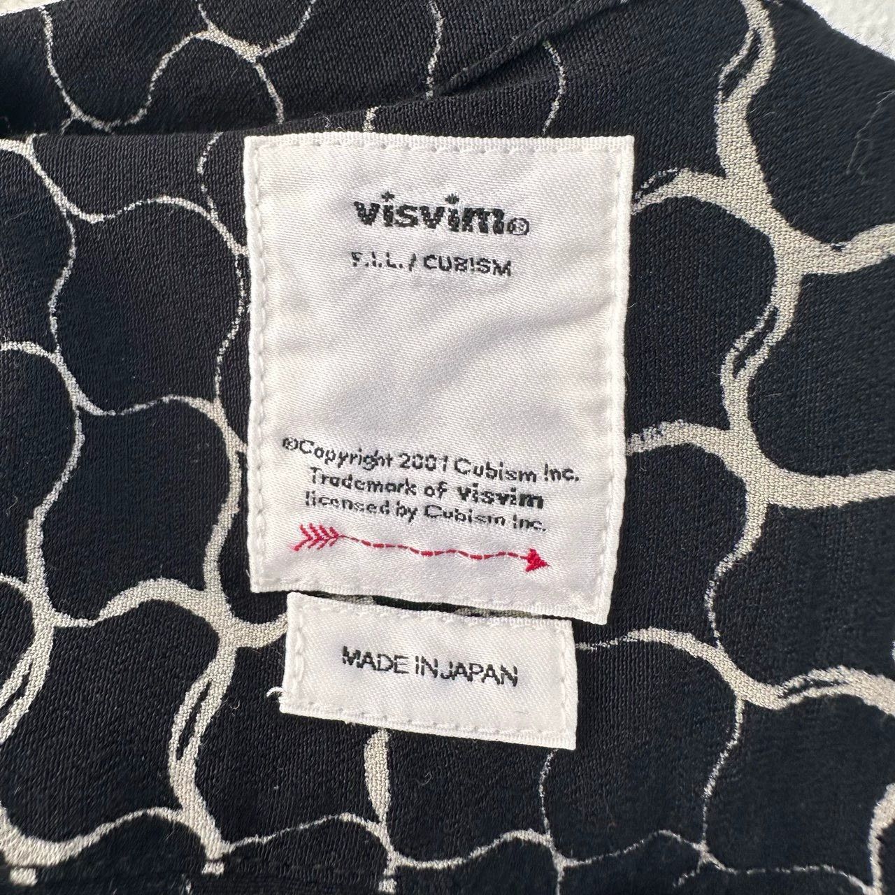 Visvim VISVIM 20ss black serpentine short-sleeved shirt Size US S / EU 44-46 / 1 - 3 Thumbnail