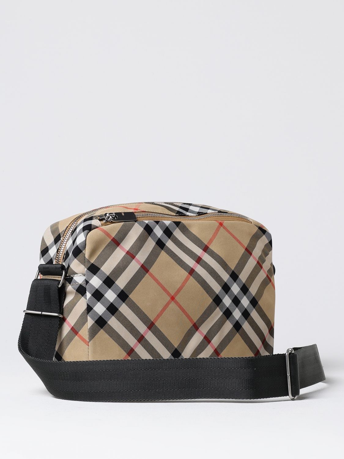 Burberry Burberry Shoulder Bag Men Beige Size ONE SIZE - 3 Thumbnail