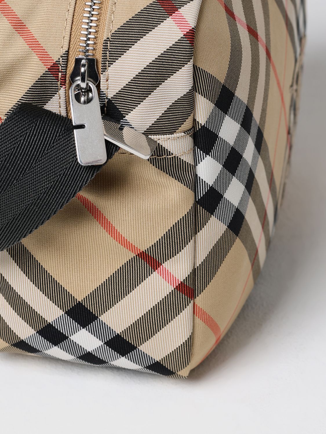 Burberry Burberry Shoulder Bag Men Beige Size ONE SIZE - 4 Thumbnail