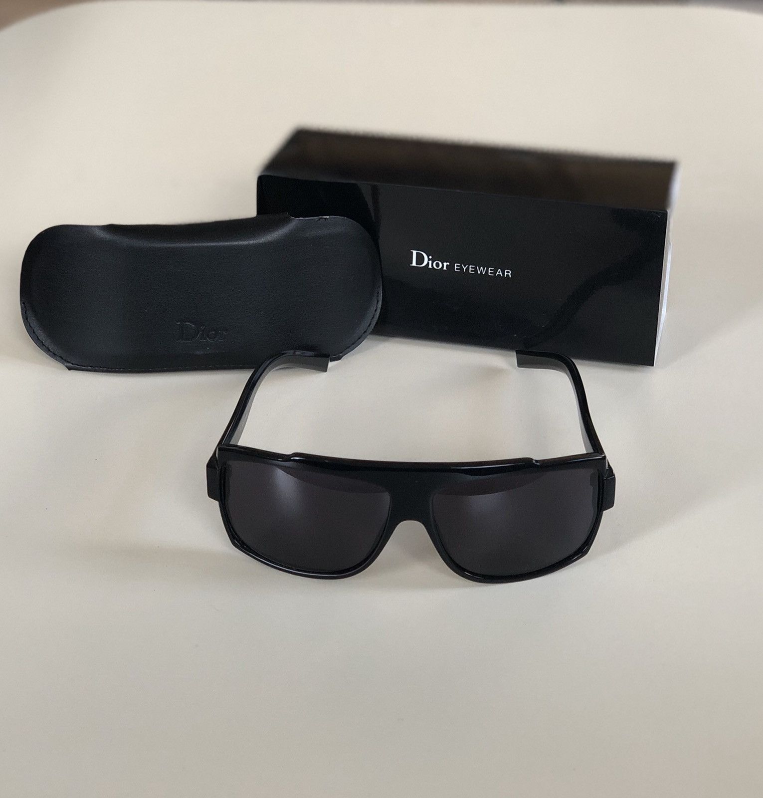 Dior × Hedi Slimane Black Tie 80/S Sunglasses | Grailed