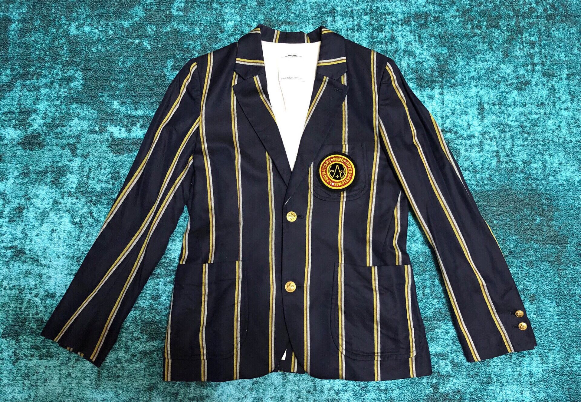 Visvim Visvim embroidered badge College suit Size US M / EU 48-50 / 2 - 2 Thumbnail