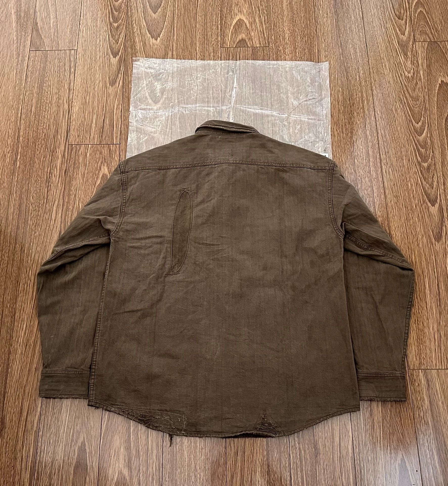 Visvim VISVIM ICT LUMBER SHIRT CRASH N.D. MUD Size US L / EU 52-54 / 3 - 2 Thumbnail