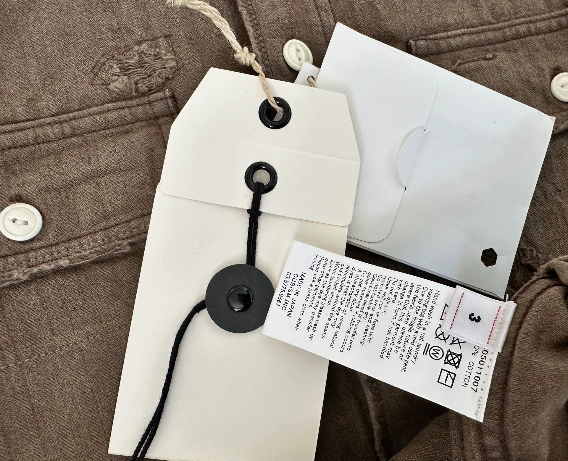 Visvim VISVIM ICT LUMBER SHIRT CRASH N.D. MUD Size US L / EU 52-54 / 3 - 3 Thumbnail