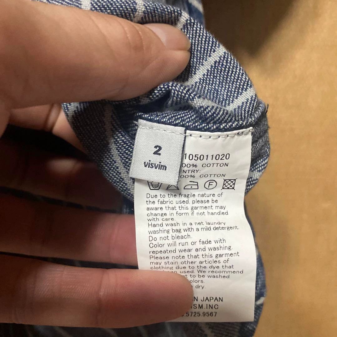 Visvim VISVIM DUGOUT SHIRT S/S INDIGO Size US M / EU 48-50 / 2 - 6 Thumbnail