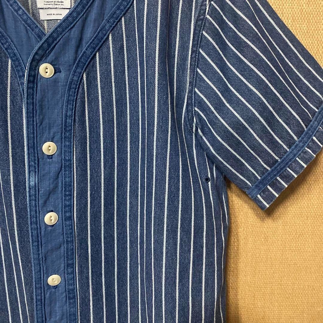 Visvim VISVIM DUGOUT SHIRT S/S INDIGO Size US M / EU 48-50 / 2 - 4 Thumbnail