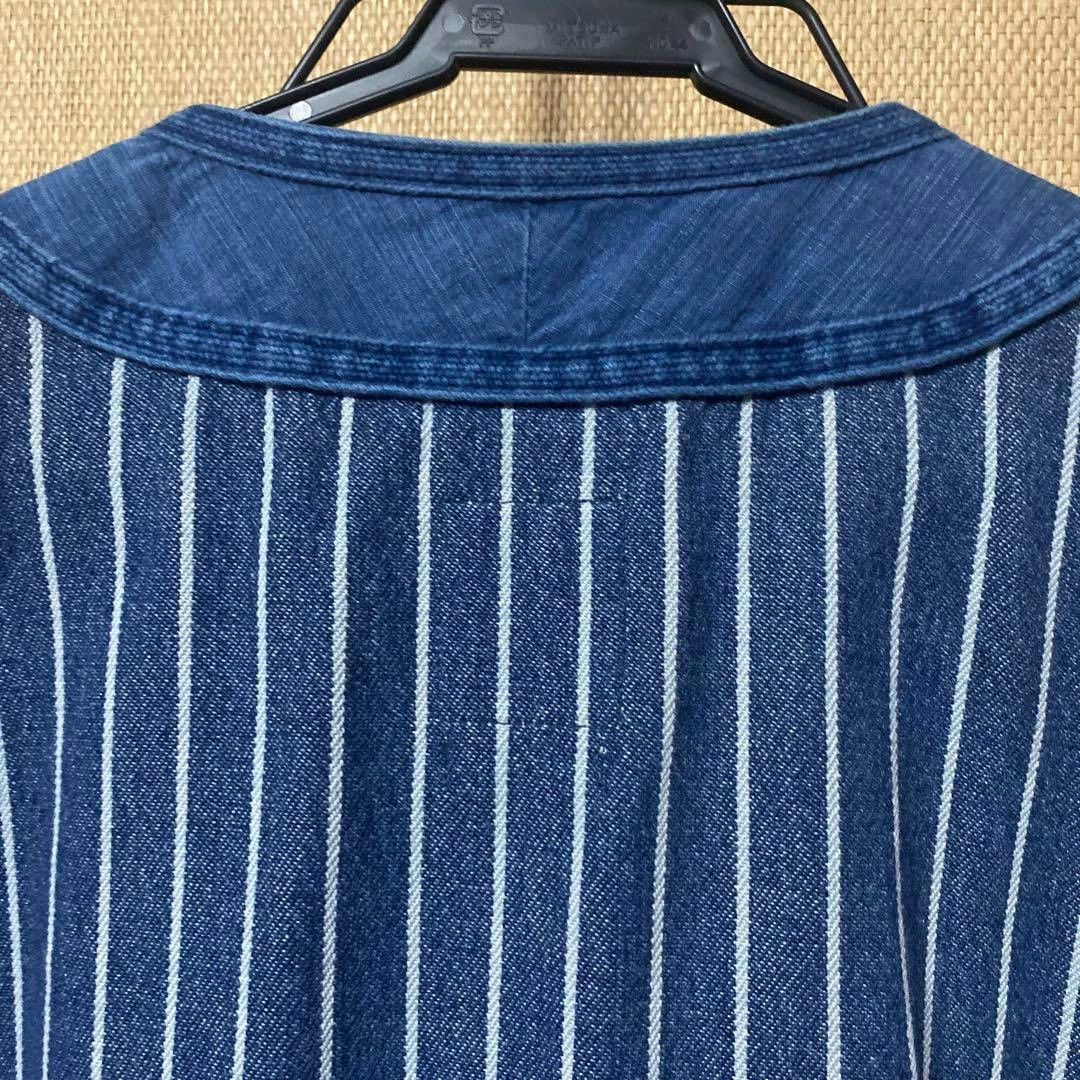 Visvim VISVIM DUGOUT SHIRT S/S INDIGO Size US M / EU 48-50 / 2 - 5 Thumbnail