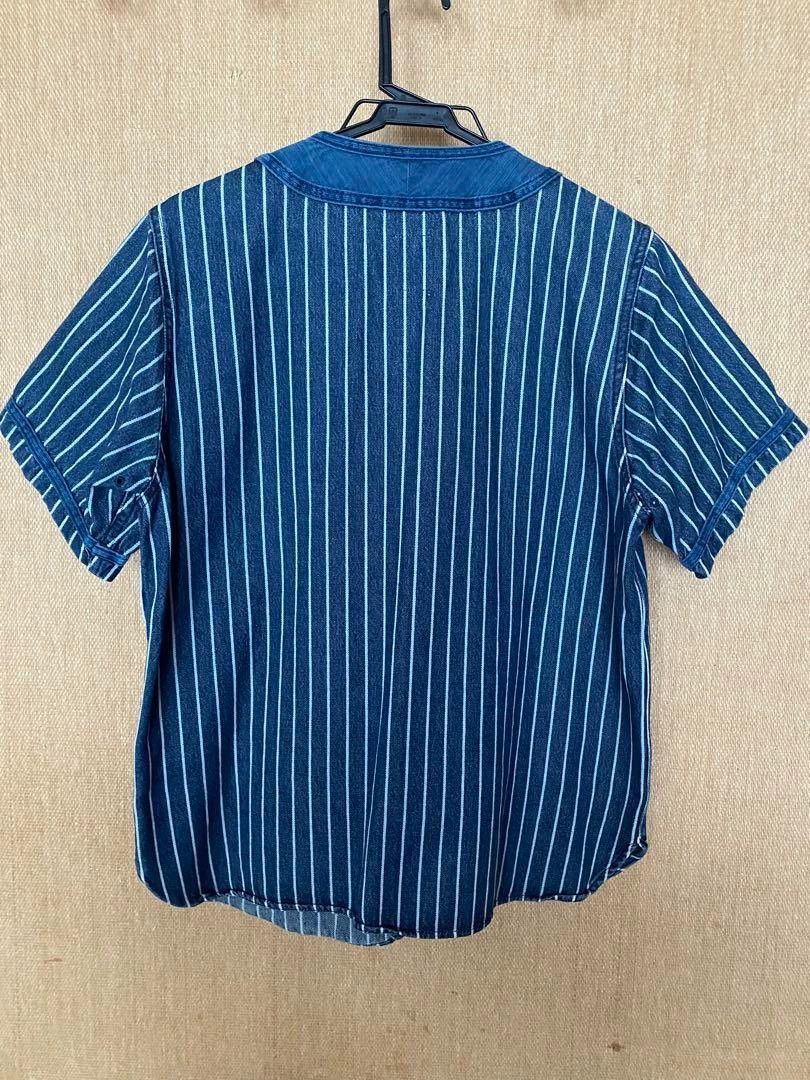 Visvim VISVIM DUGOUT SHIRT S/S INDIGO Size US M / EU 48-50 / 2 - 2 Thumbnail